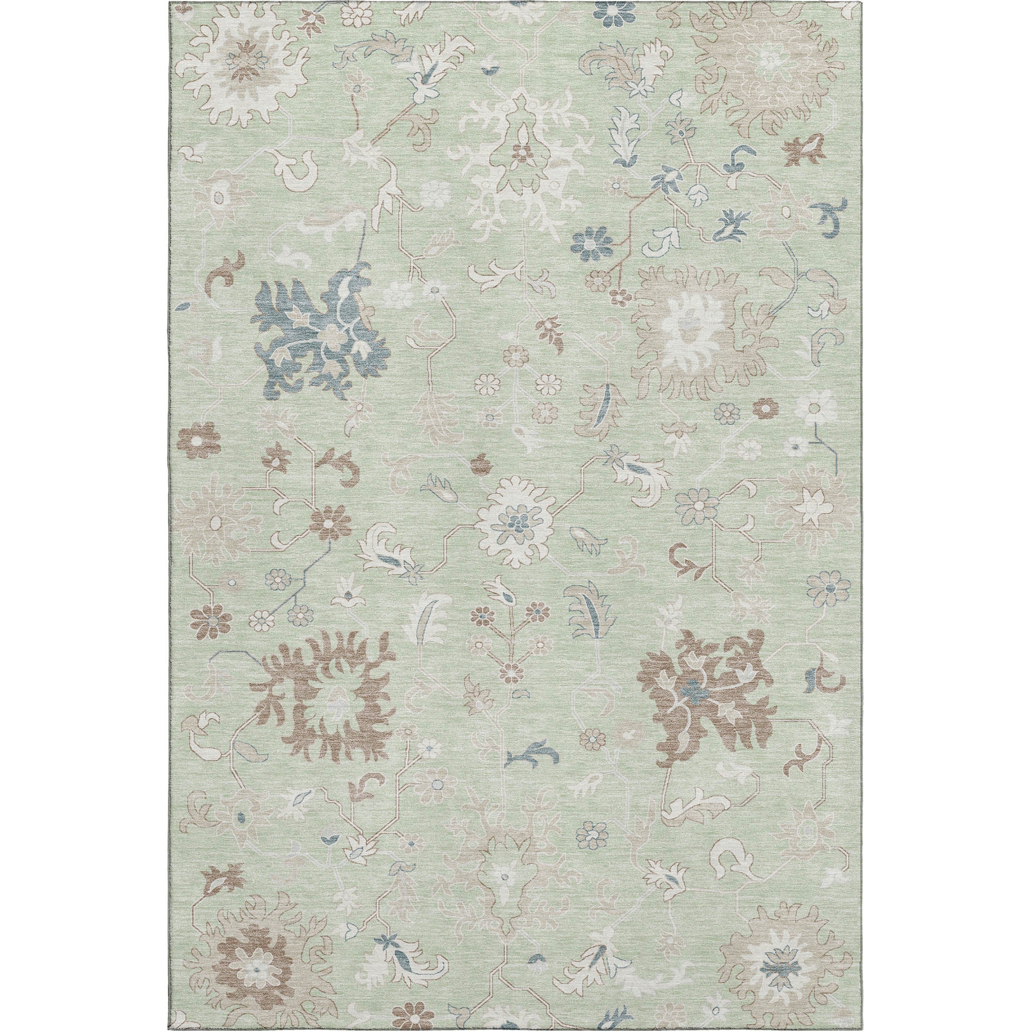 Jaipur Machine Washable Transitional Aloe Green Rug 2'6" x 3'10" #shape_Rectangle