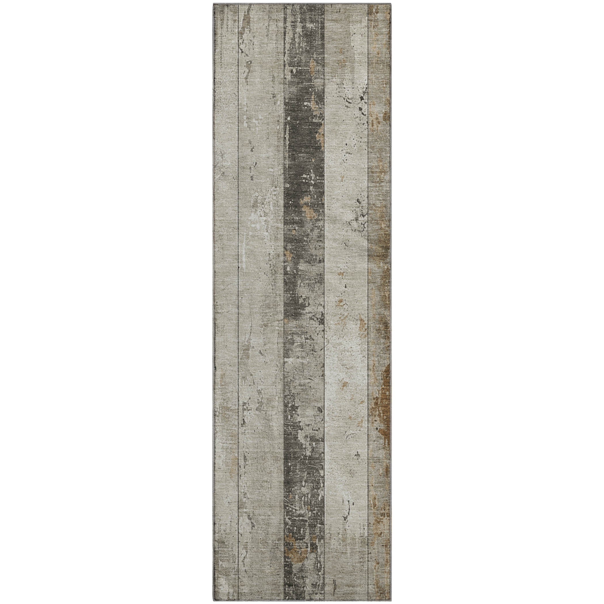 Chiang Mai Machine Washable Transitional Beige Brown Rug 2'3" x 7'6" #shape_Runner