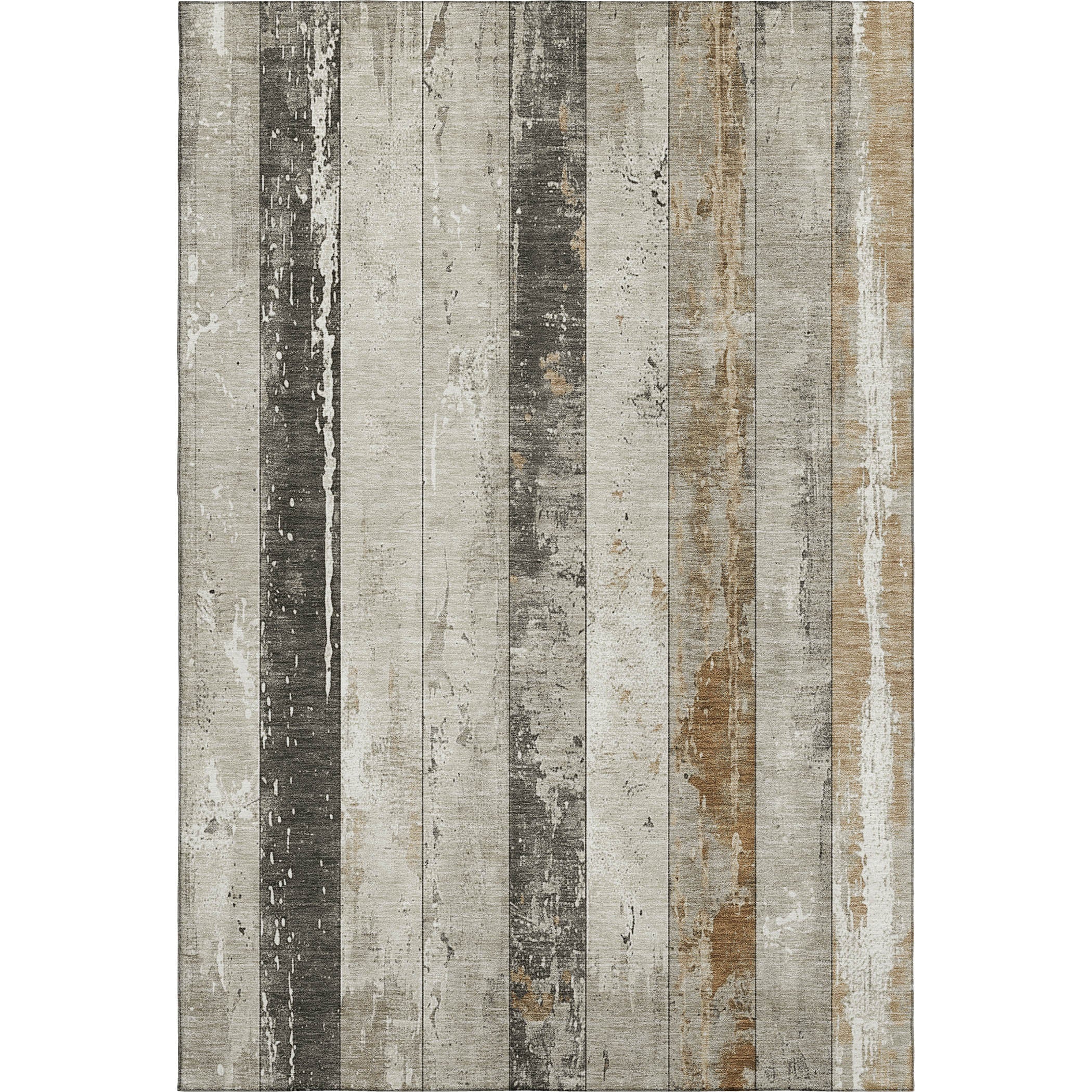 Chiang Mai Machine Washable Transitional Beige Brown Rug 2'6" x 3'10" #shape_Rectangle