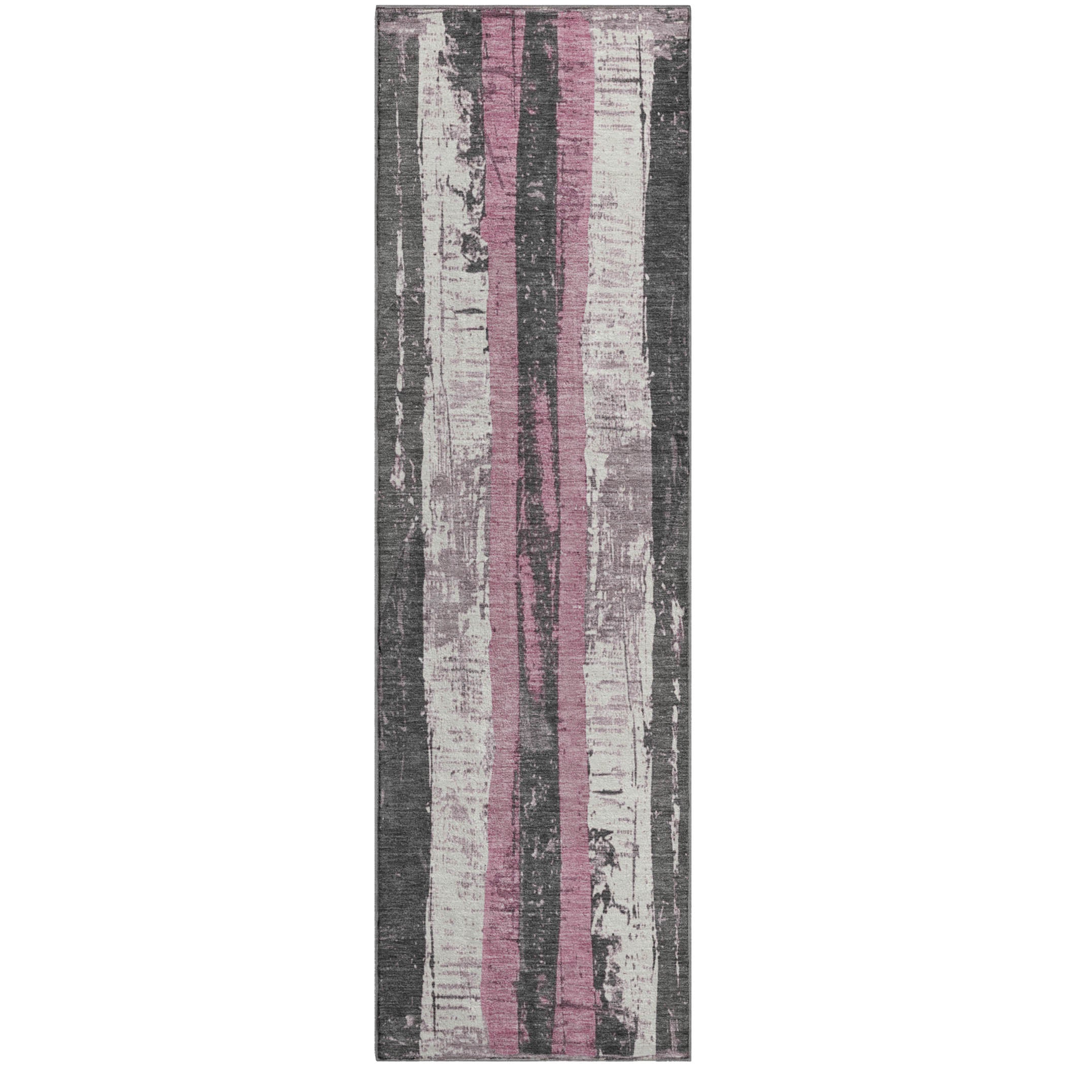 Florence Machine Washable Transitional Blush Pink Rug 2'3" x 7'6" #shape_Runner