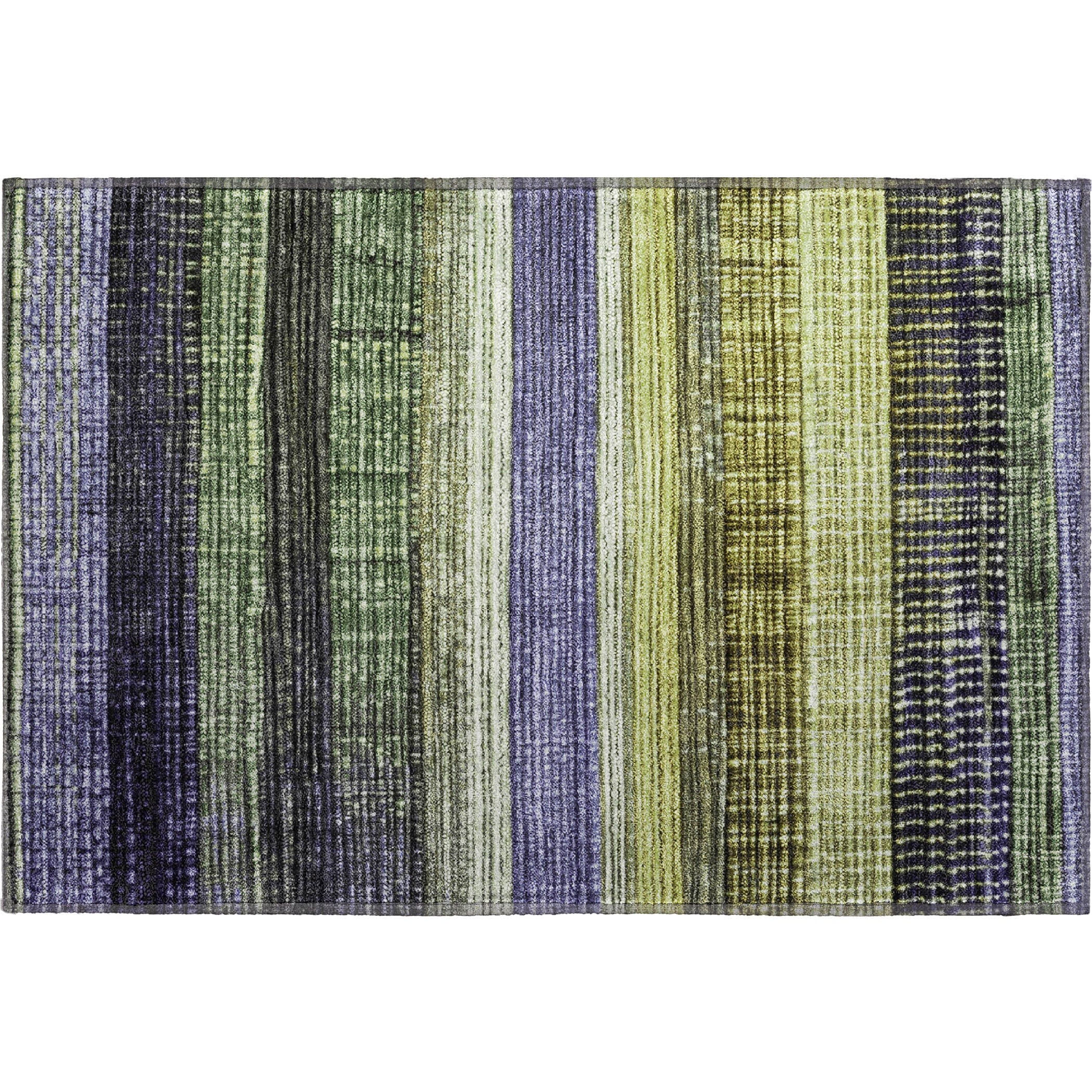 Montevideo Machine Washable Transitional Aloe Green Rug 1'8" x 2'6" #shape_Rectangle