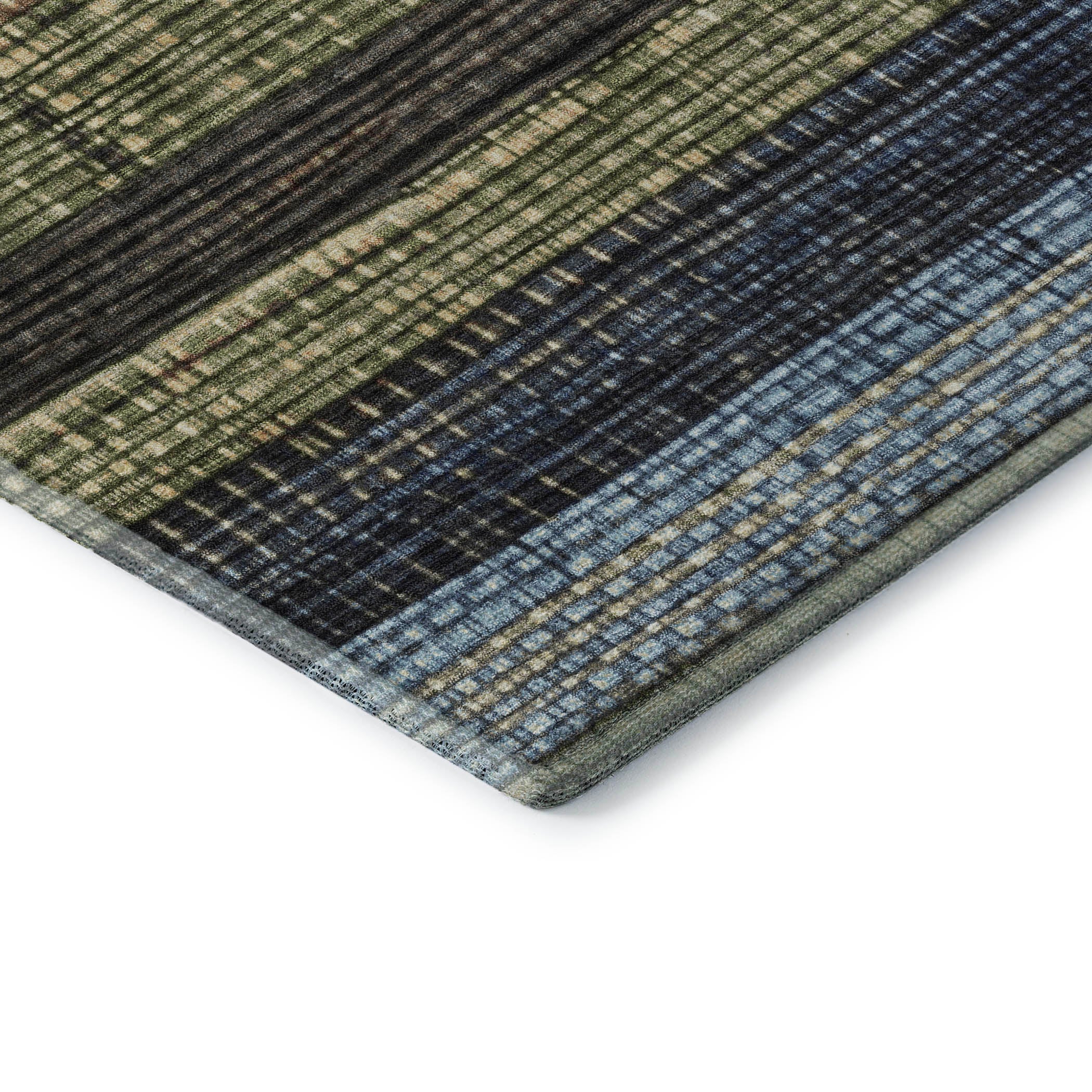 Montevideo Machine Washable Transitional Blue Rug 1'8" x 2'6" #shape_Rectangle