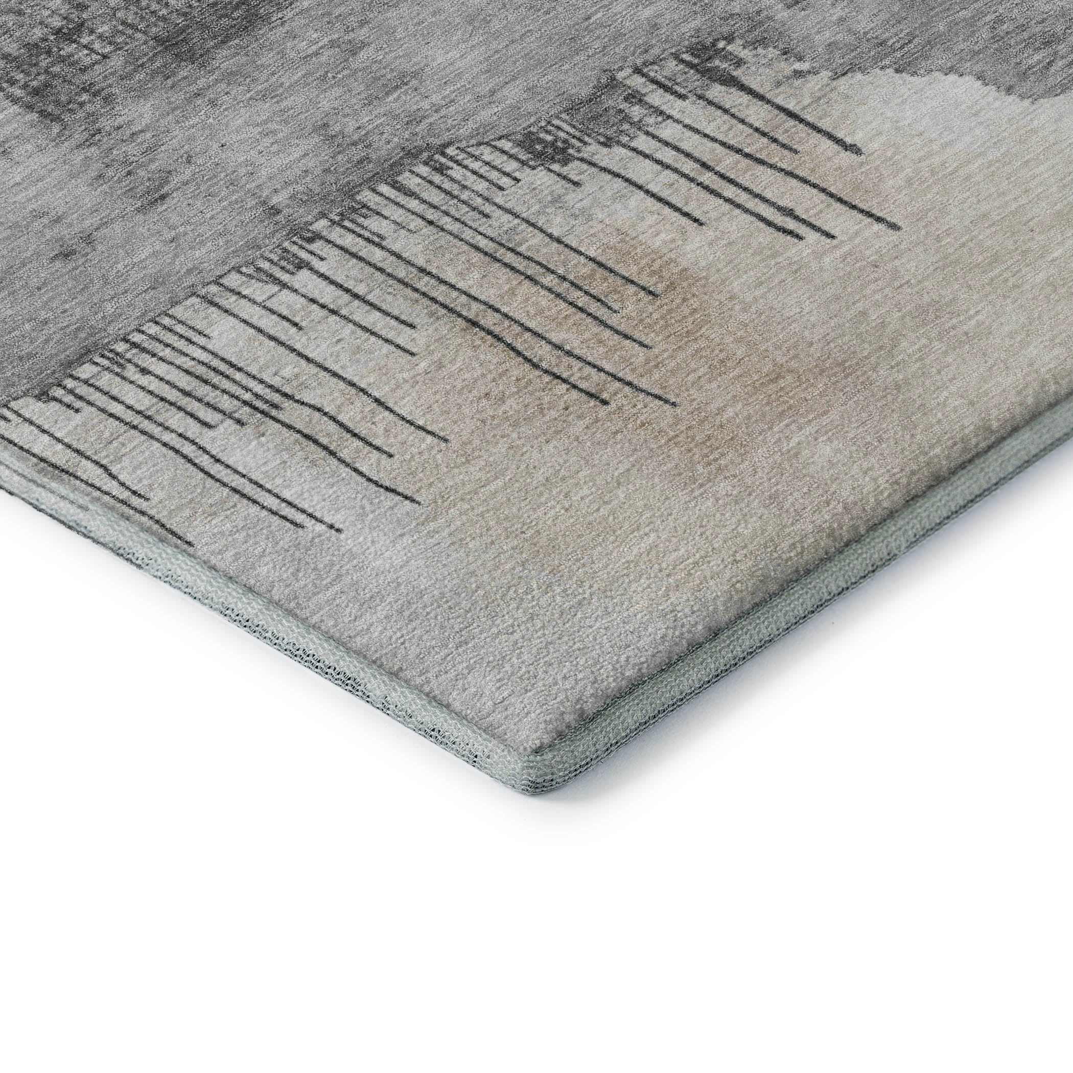 Salzburg Machine Washable Transitional Ivory Rug 1'8" x 2'6" #shape_Rectangle