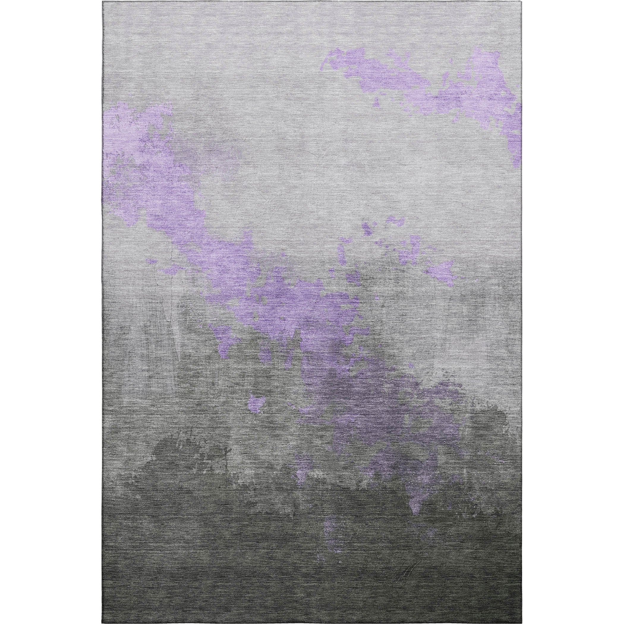 Cartagena Machine Washable Transitional Lavender Purple Rug 2'6" x 3'10" #shape_Rectangle
