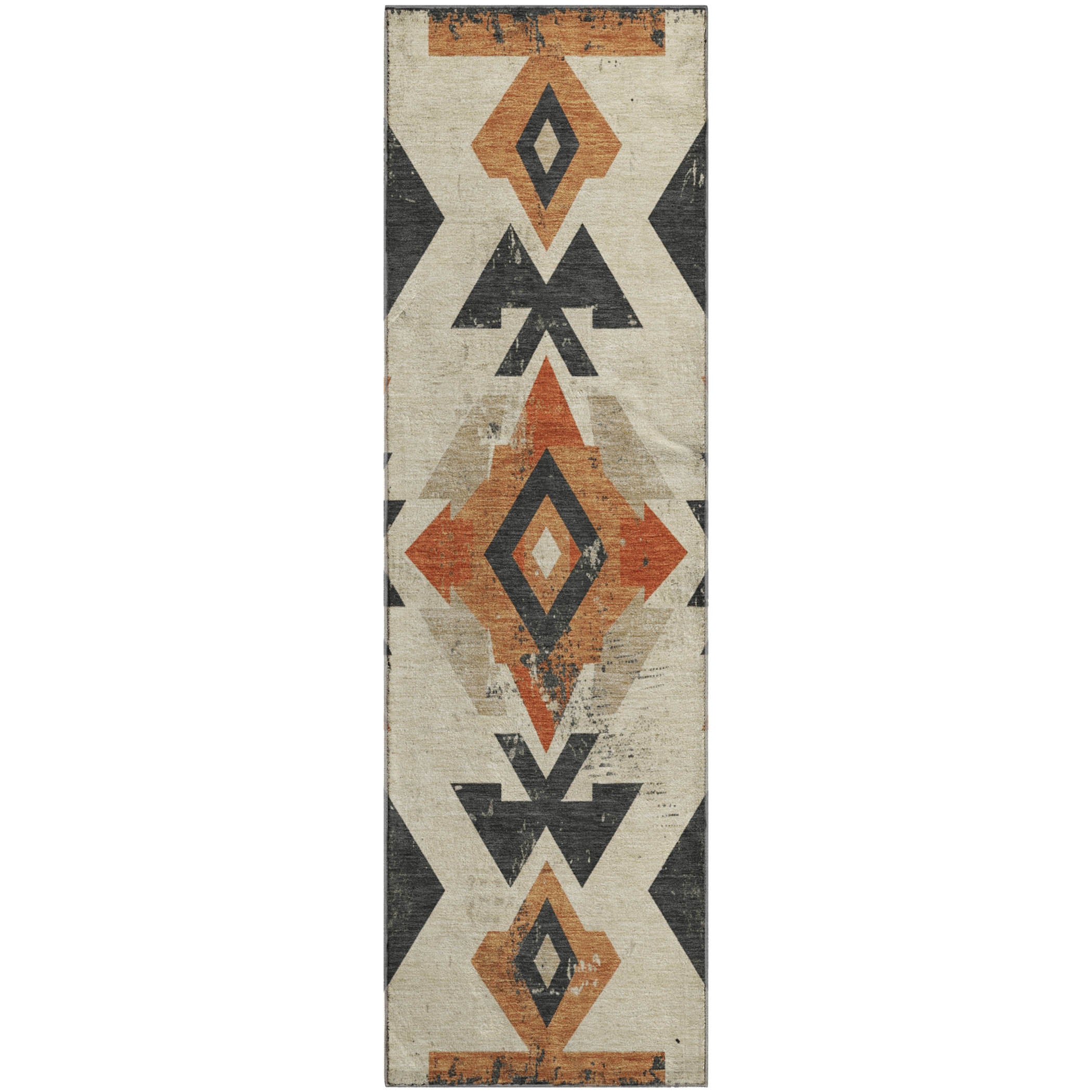 Mostar Machine Washable Transitional Ivory Rug 2'3" x 7'6" #shape_Runner
