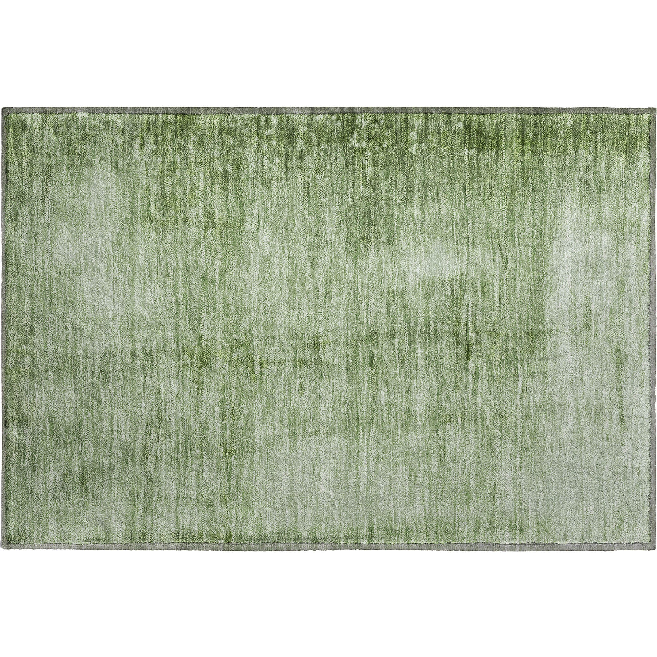 Cairo Machine Washable Transitional Aloe Green Rug 1'8" x 2'6" #shape_Rectangle