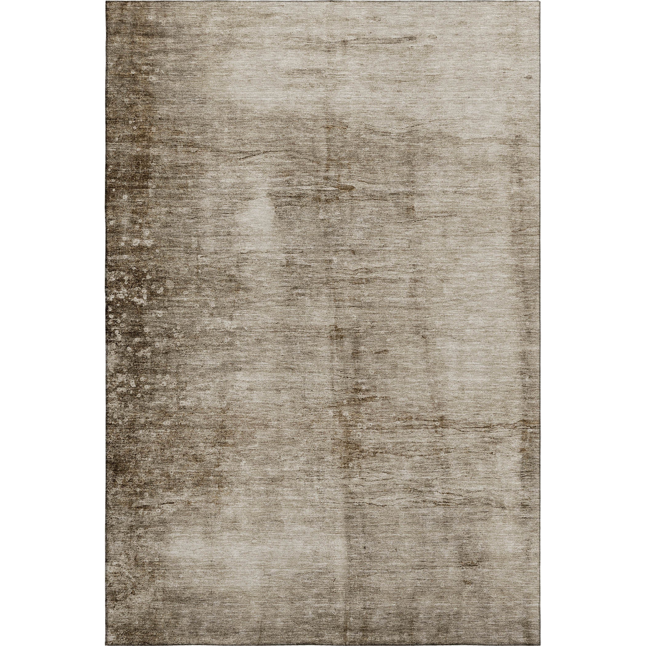 Cairo Machine Washable Transitional Beige Brown Rug 2'6" x 3'10" #shape_Rectangle