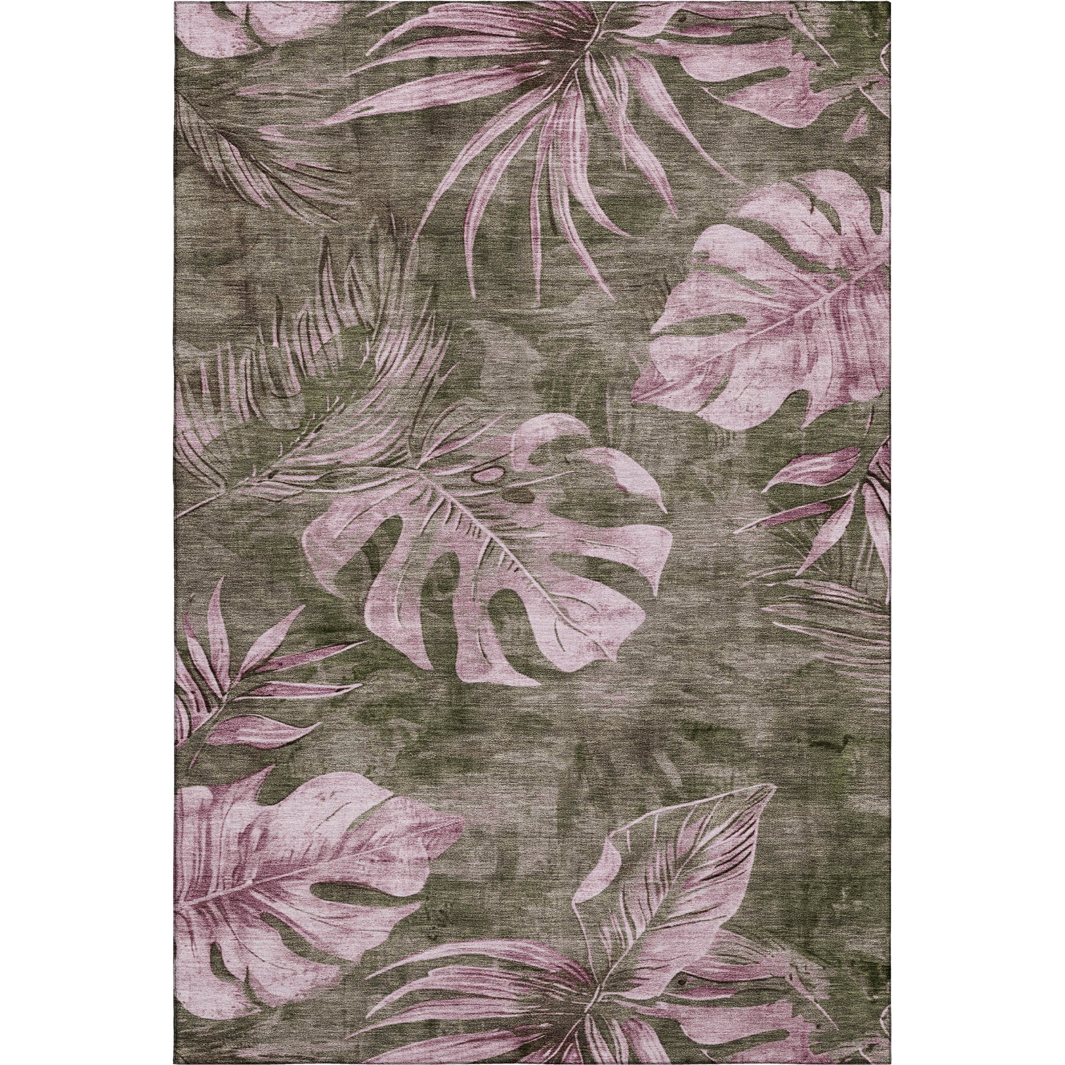 Tbilisi Machine Washable Transitional Brown Rug 2'6" x 3'10" #shape_Rectangle