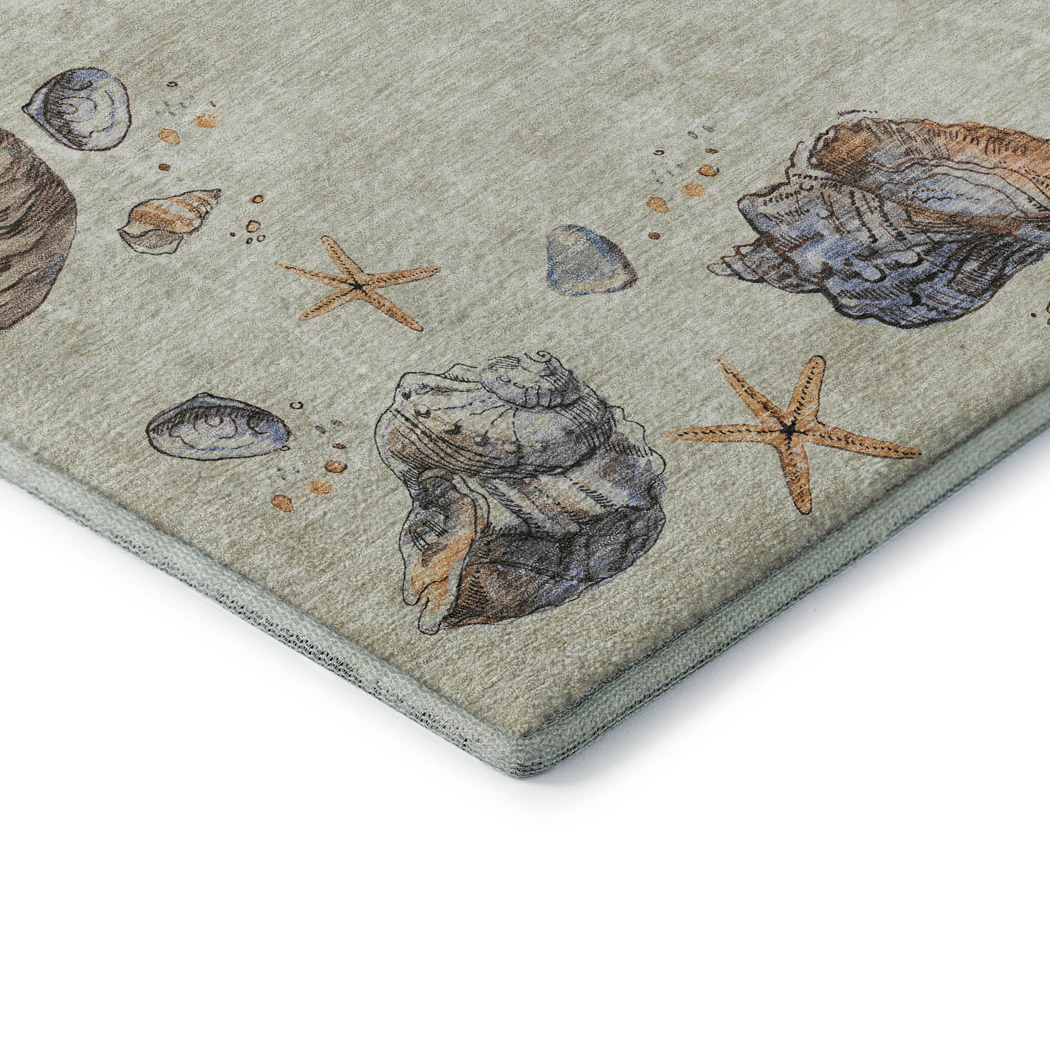 Florence Machine Washable Coastal Oyster Ivory Rug 1'8" x 2'6" #shape_Rectangle