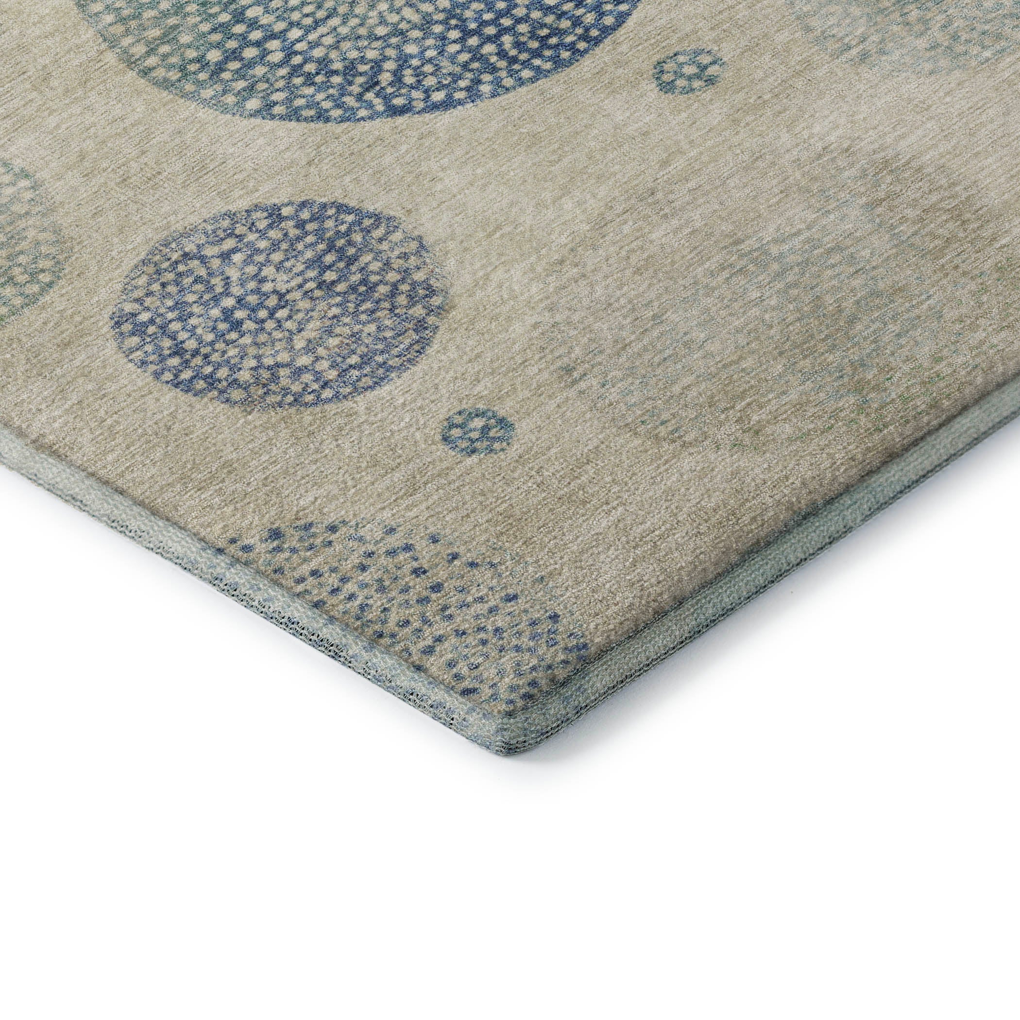 Cusco Machine Washable Transitional Ivory Rug 1'8" x 2'6" #shape_Rectangle