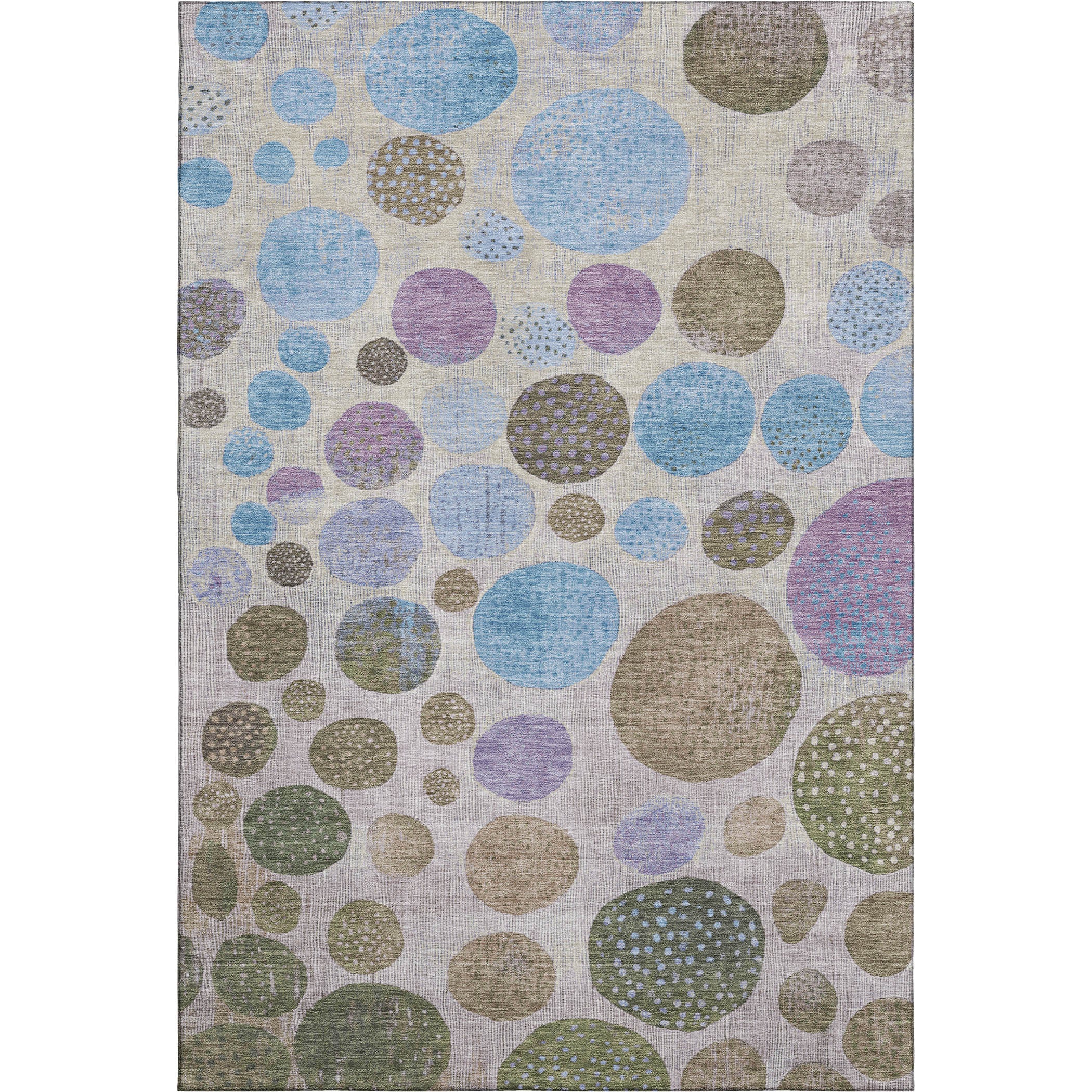 Salzburg Machine Washable Transitional Taupe Brown Rug 2'6" x 3'10" #shape_Rectangle