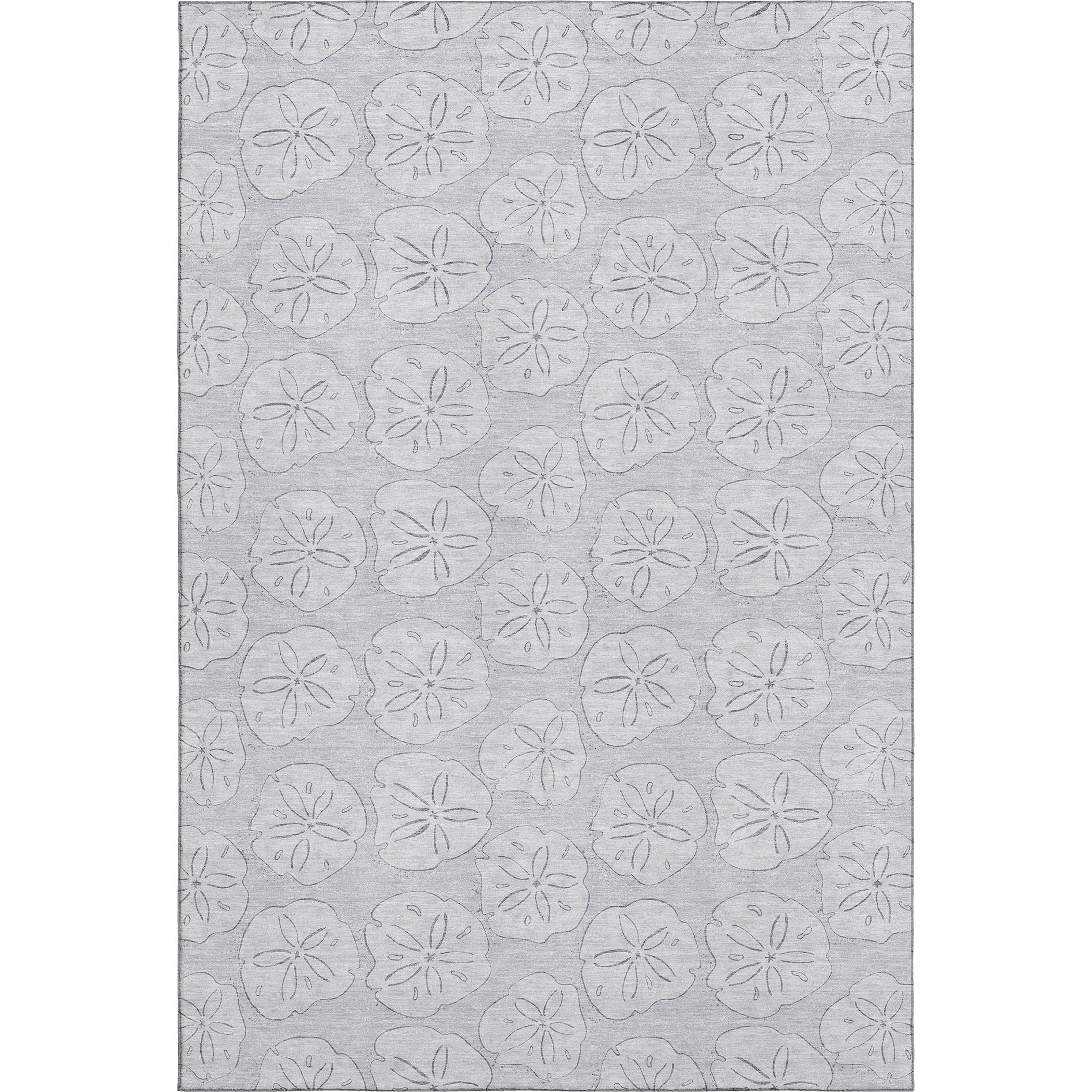 Salzburg Machine Washable Coastal Gray Rug 2'6" x 3'10" #shape_Rectangle