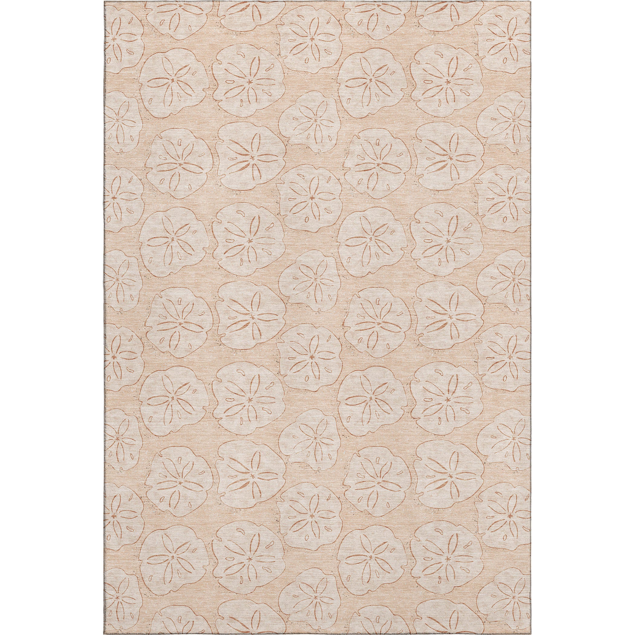 Salzburg Machine Washable Coastal Nectarine Orange Rug 2'6" x 3'10" #shape_Rectangle