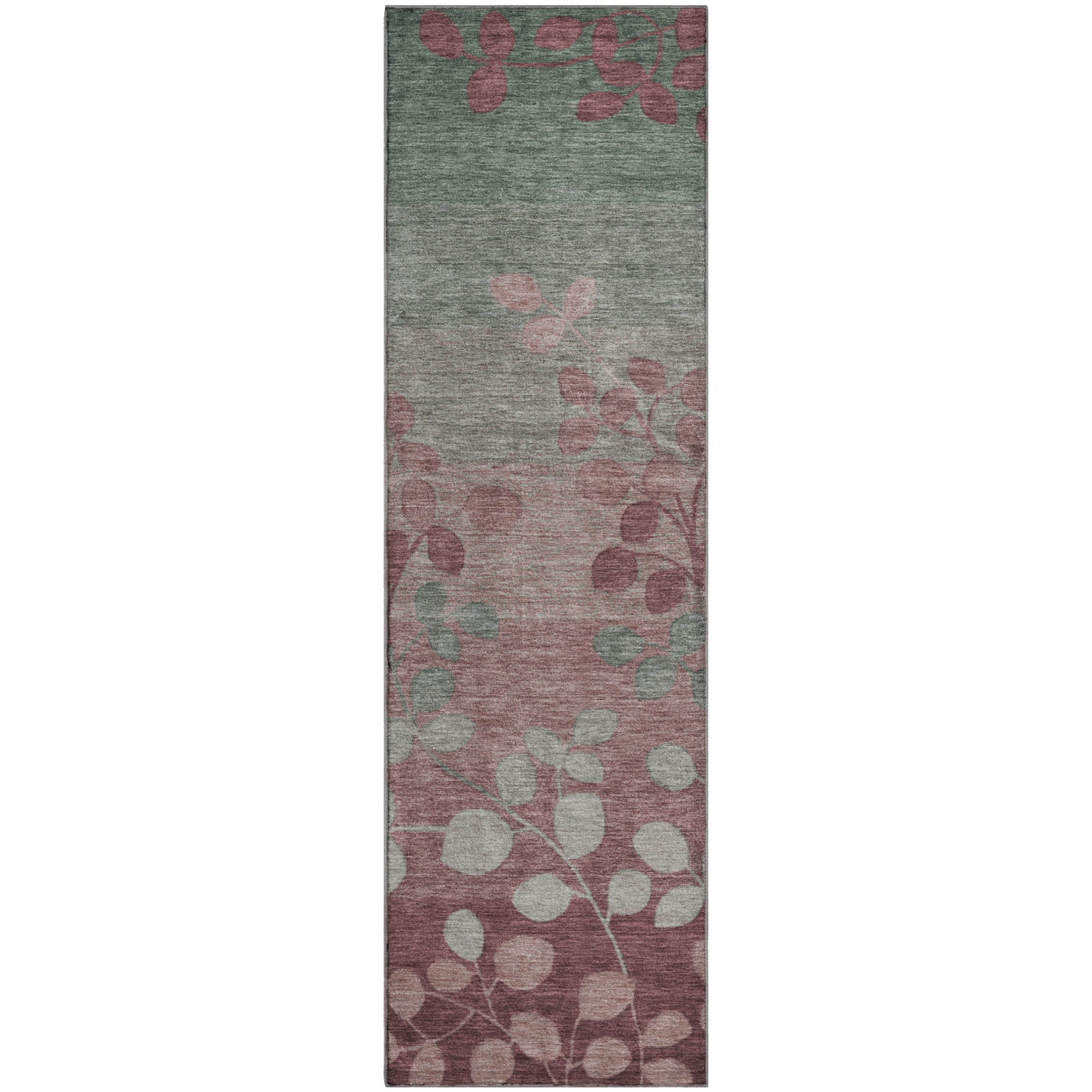 Dubrovnik Machine Washable Transitional Blush Pink Rug 2'3" x 7'6" #shape_Runner