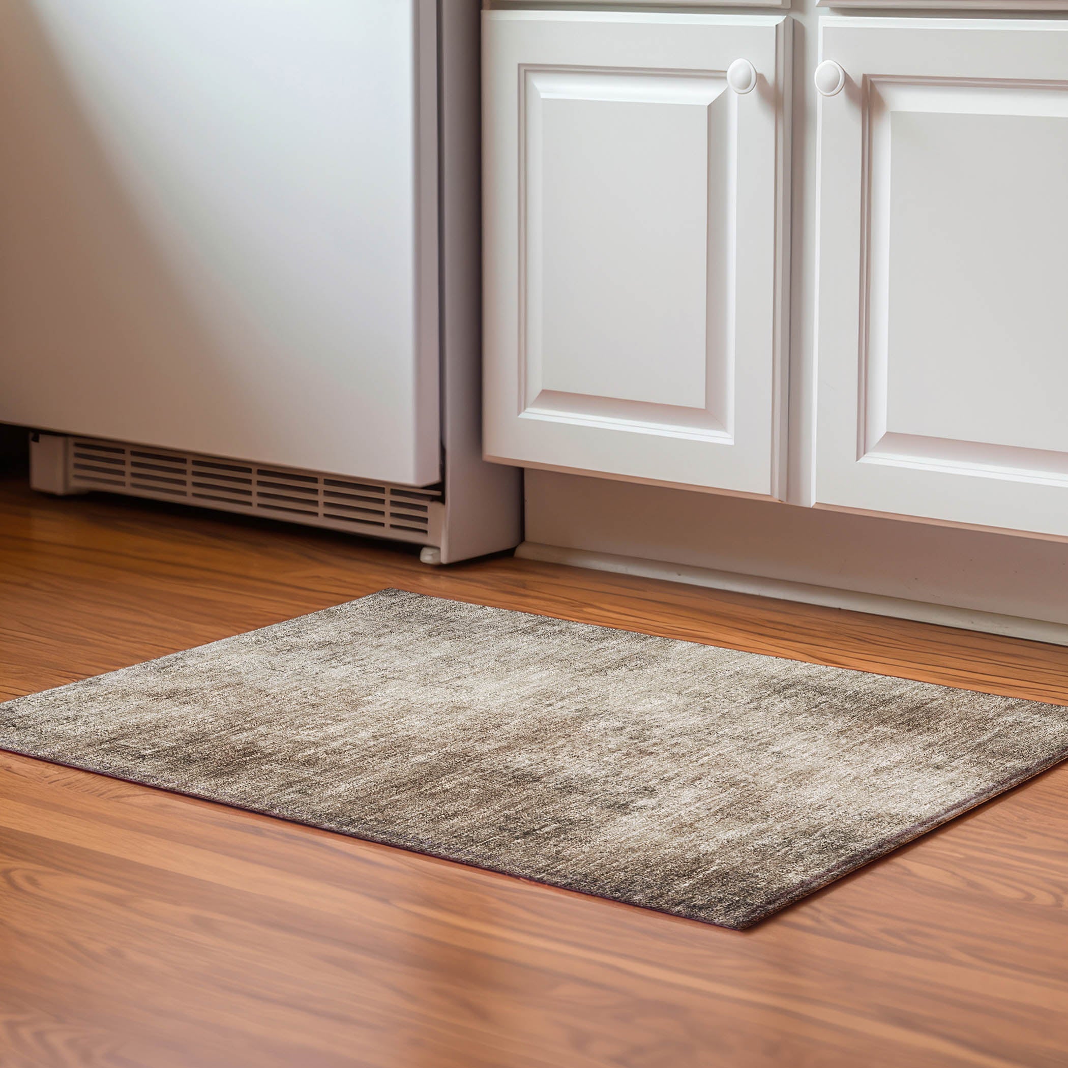 Sintra Machine Washable Transitional Taupe Brown Rug 1'8" x 2'6" #shape_Rectangle