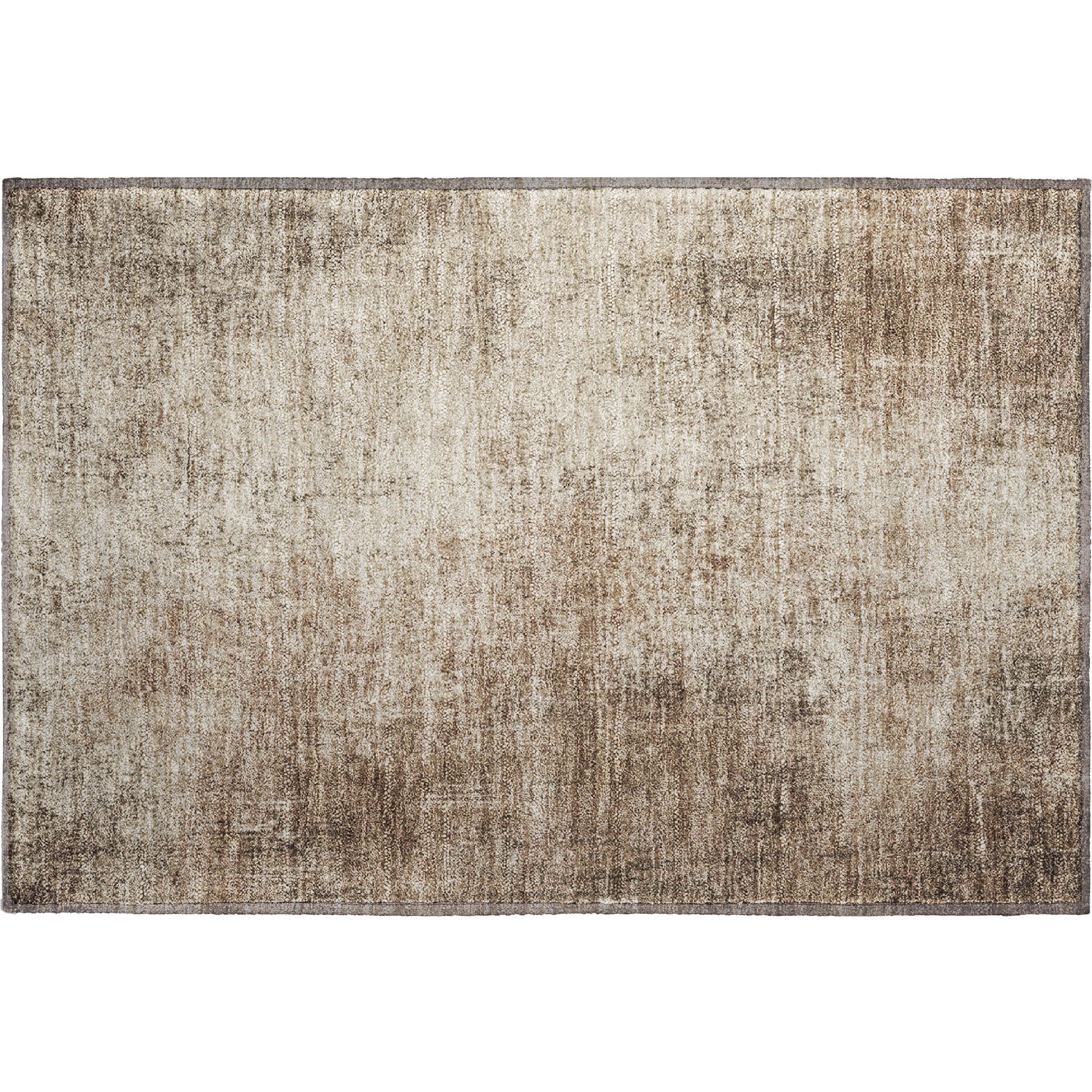 Sintra Machine Washable Transitional Taupe Brown Rug 1'8" x 2'6" #shape_Rectangle