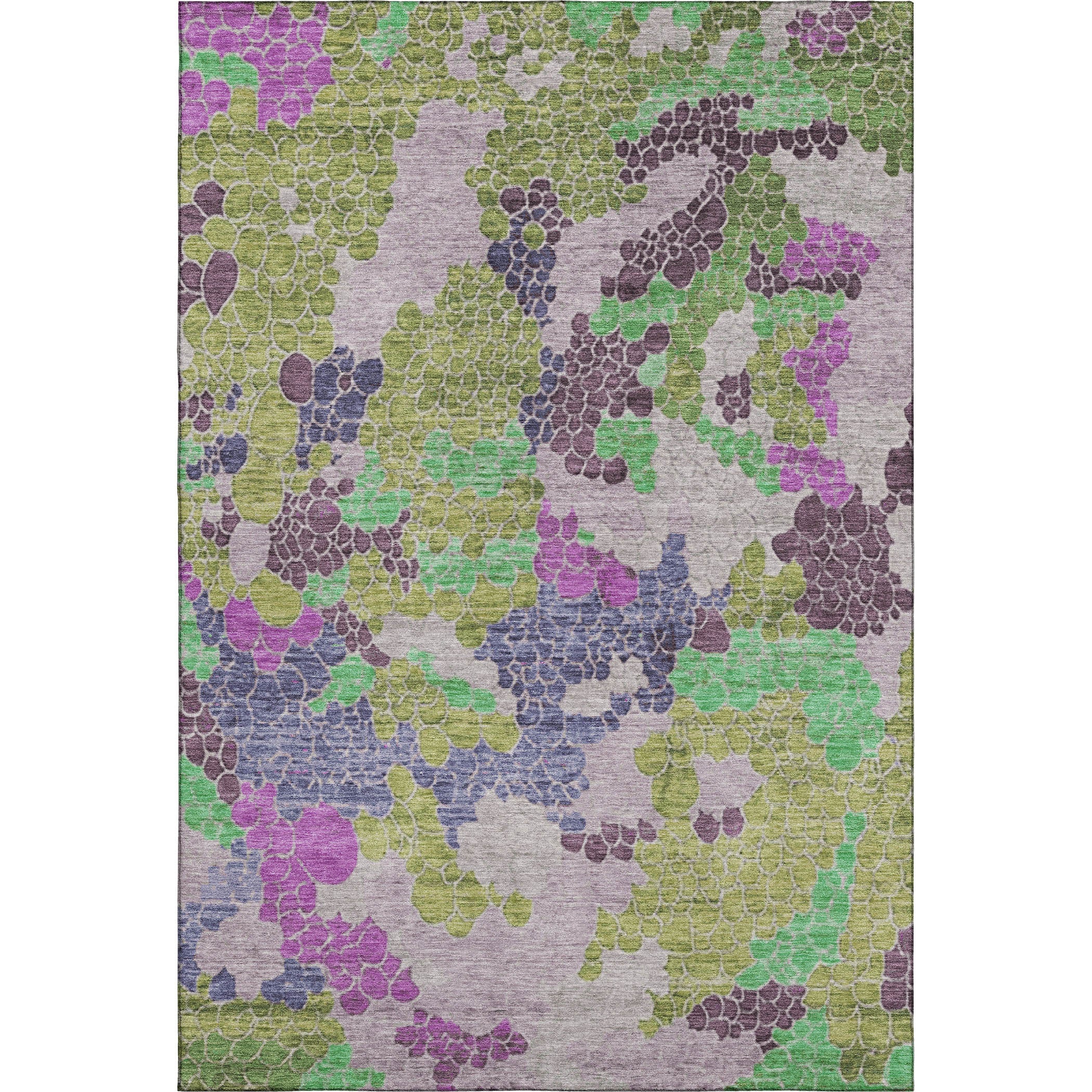 Kyoto Machine Washable Transitional Fern Green Rug 2'6" x 3'10" #shape_Rectangle