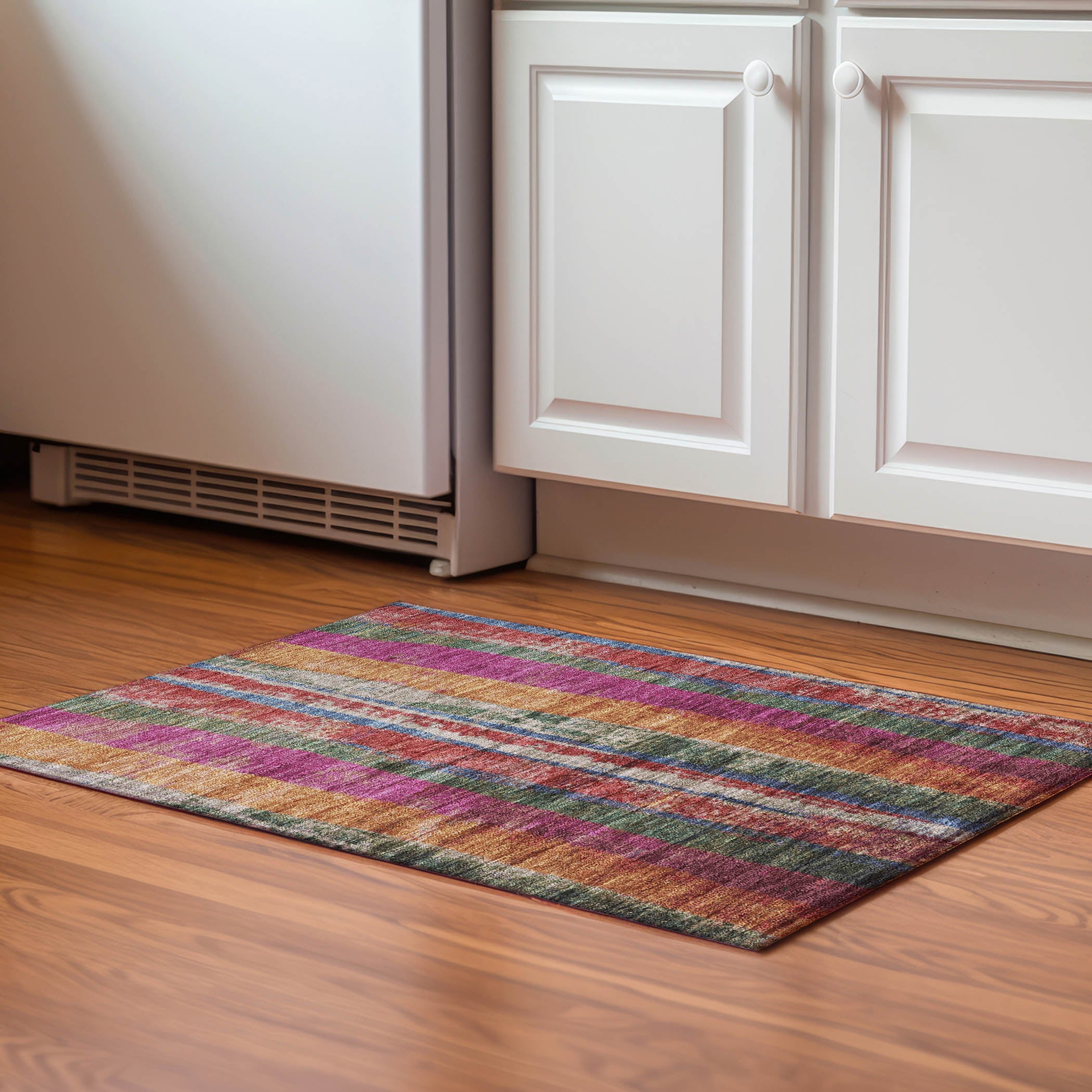 Oslo Machine Washable Transitional Putty Ivory Rug 1'8" x 2'6" #shape_Rectangle
