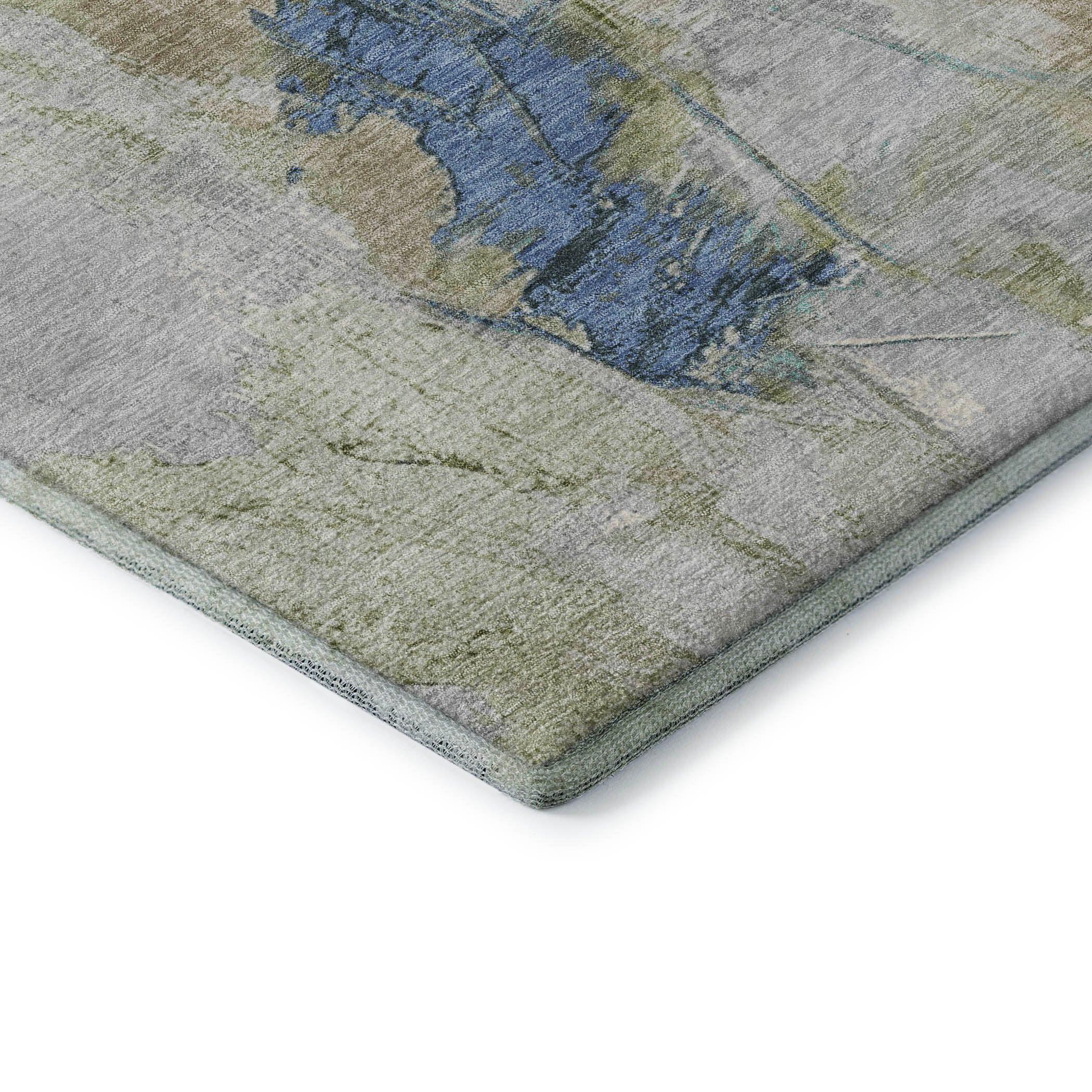 Reykjavik Machine Washable Transitional Beige Brown Rug 1'8" x 2'6" #shape_Rectangle