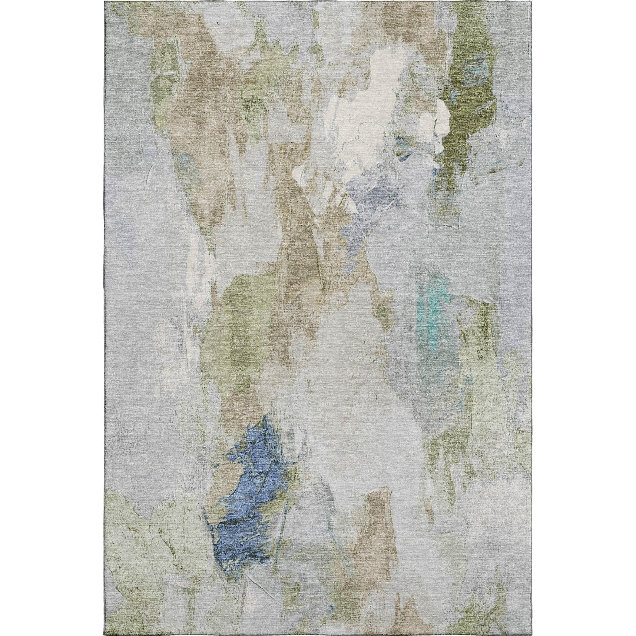 Reykjavik Machine Washable Transitional Beige Brown Rug 2'6" x 3'10" #shape_Rectangle