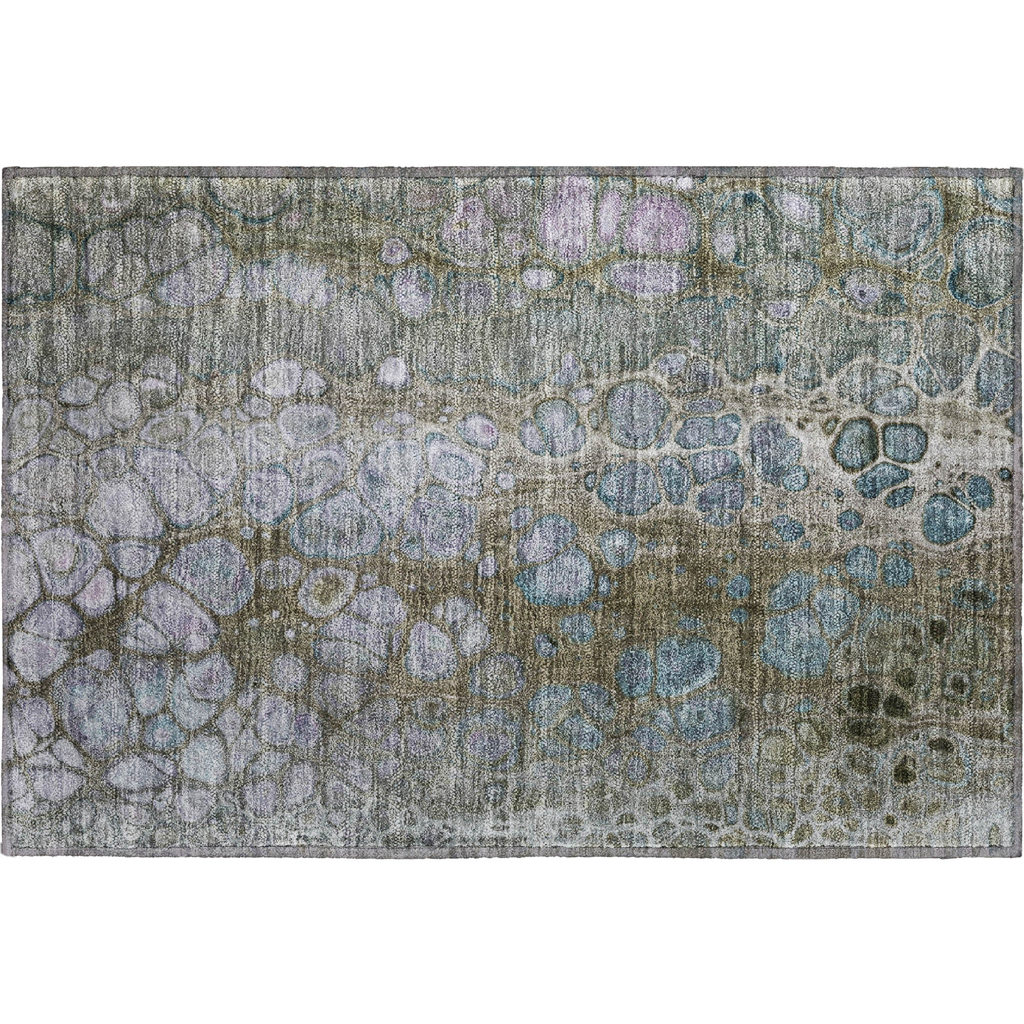 Jaipur Machine Washable Transitional Brown Rug 1'8" x 2'6" #shape_Rectangle