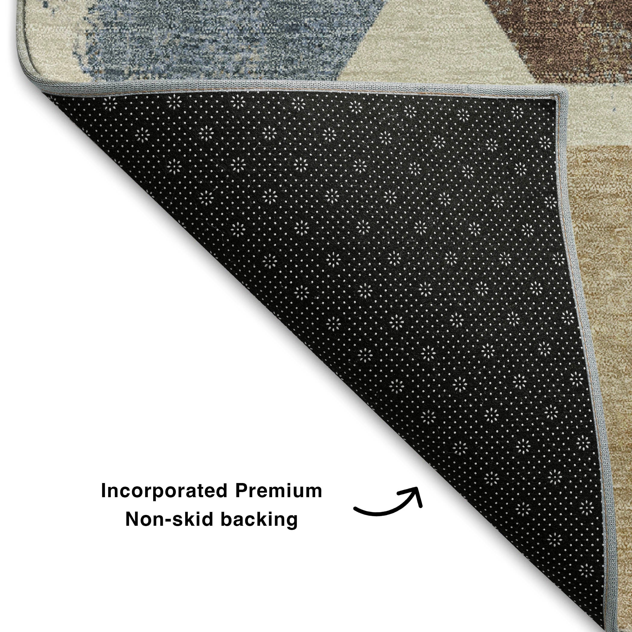 Athens Machine Washable Transitional Linen Ivory Rug 1'8" x 2'6" #shape_Rectangle