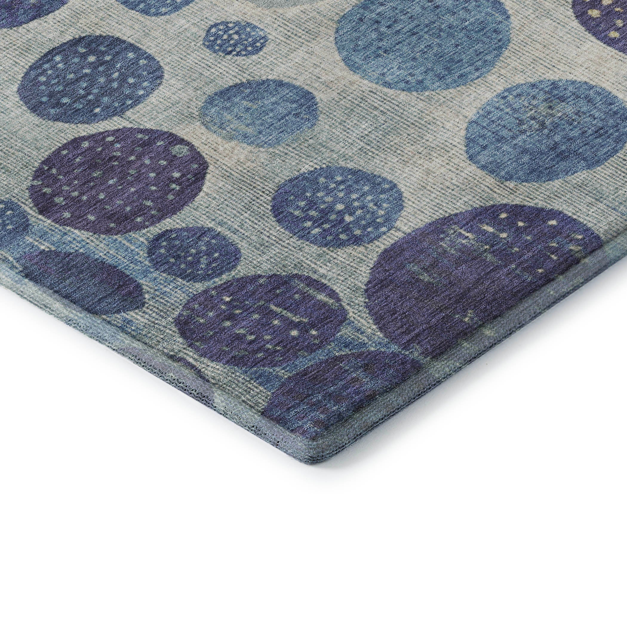 Sintra Machine Washable Transitional Navy Blue Rug 1'8" x 2'6" #shape_Rectangle