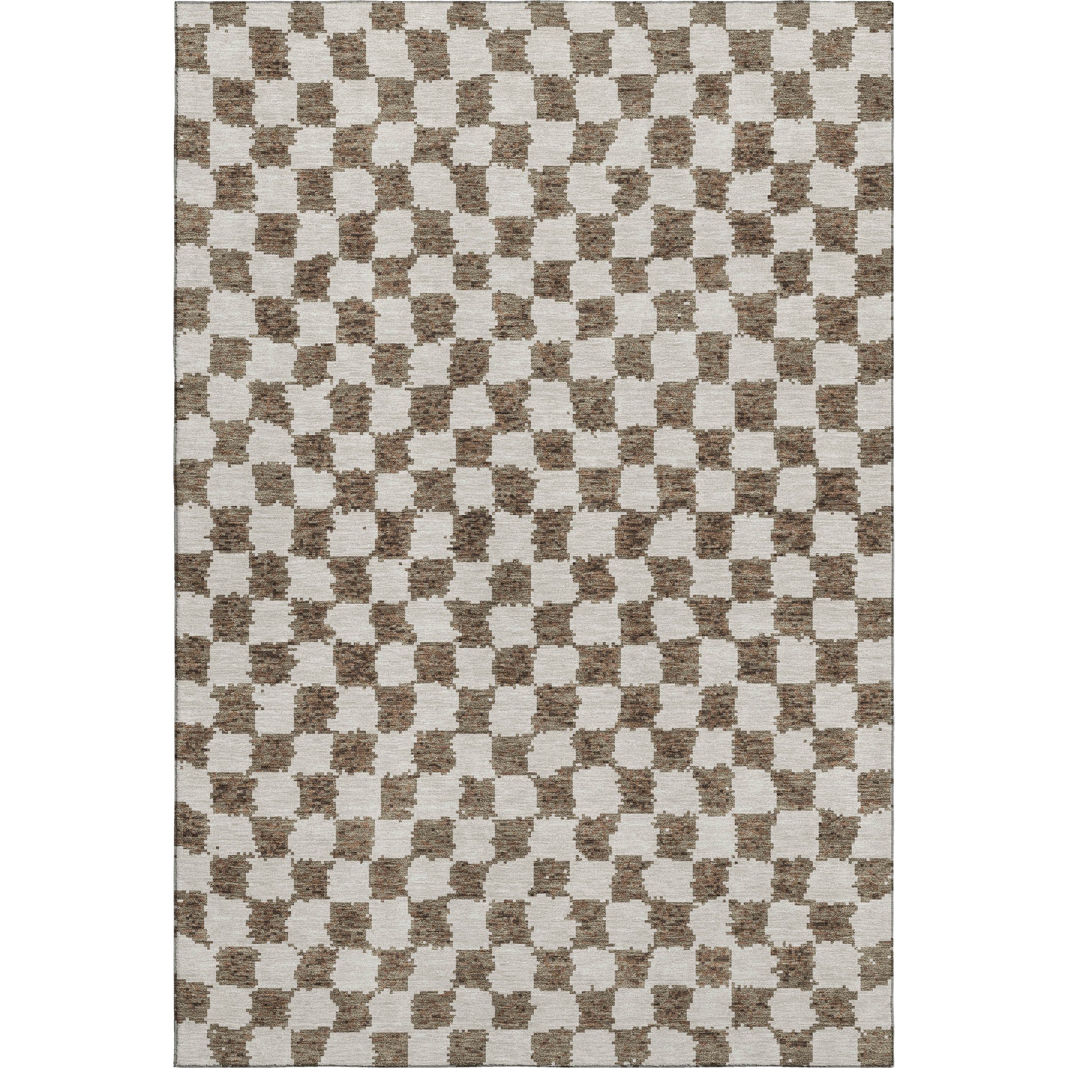 Ghent Machine Washable Transitional Brown Rug 2'6" x 3'10" #shape_Rectangle