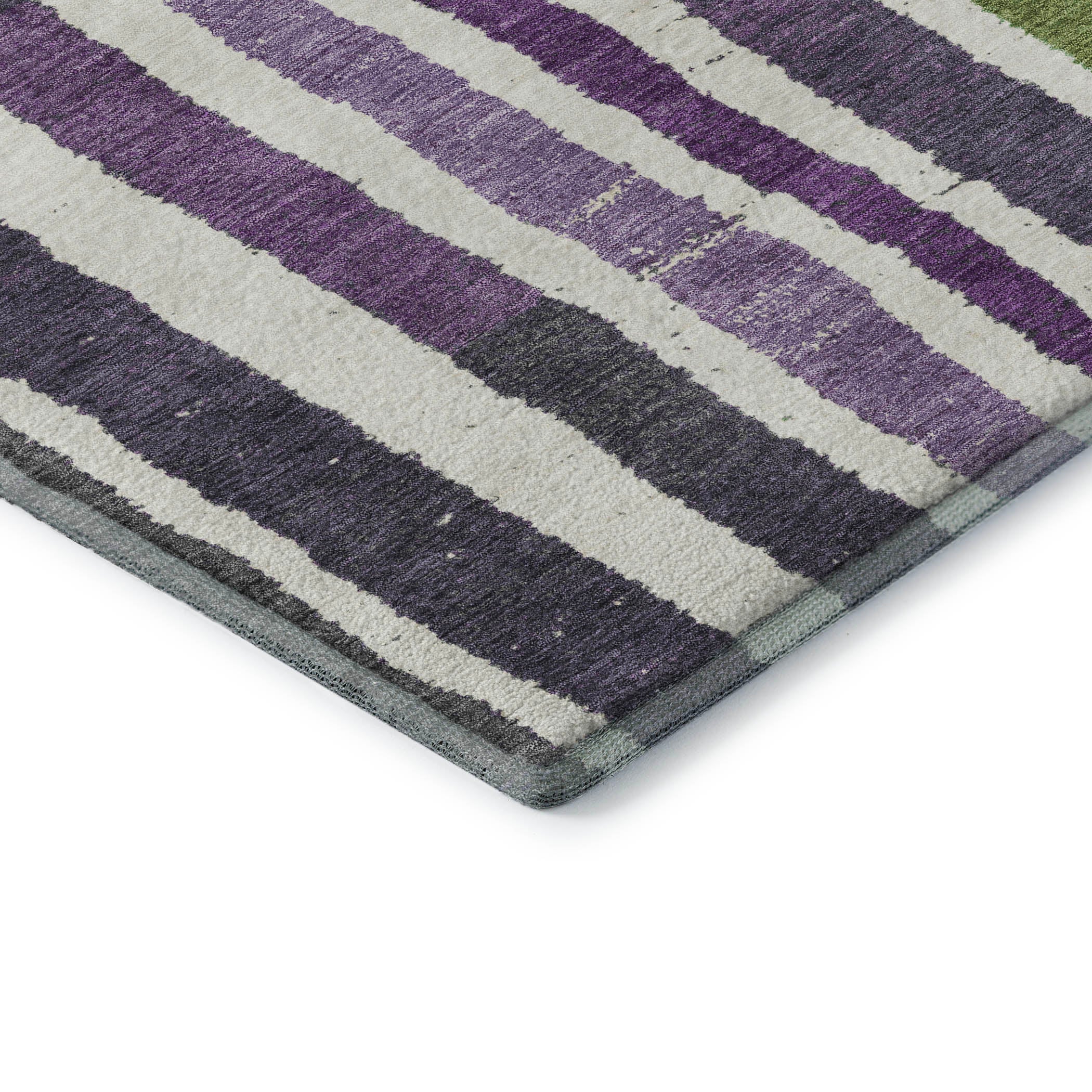 Kotor Machine Washable Transitional Gray Rug 1'8" x 2'6" #shape_Rectangle