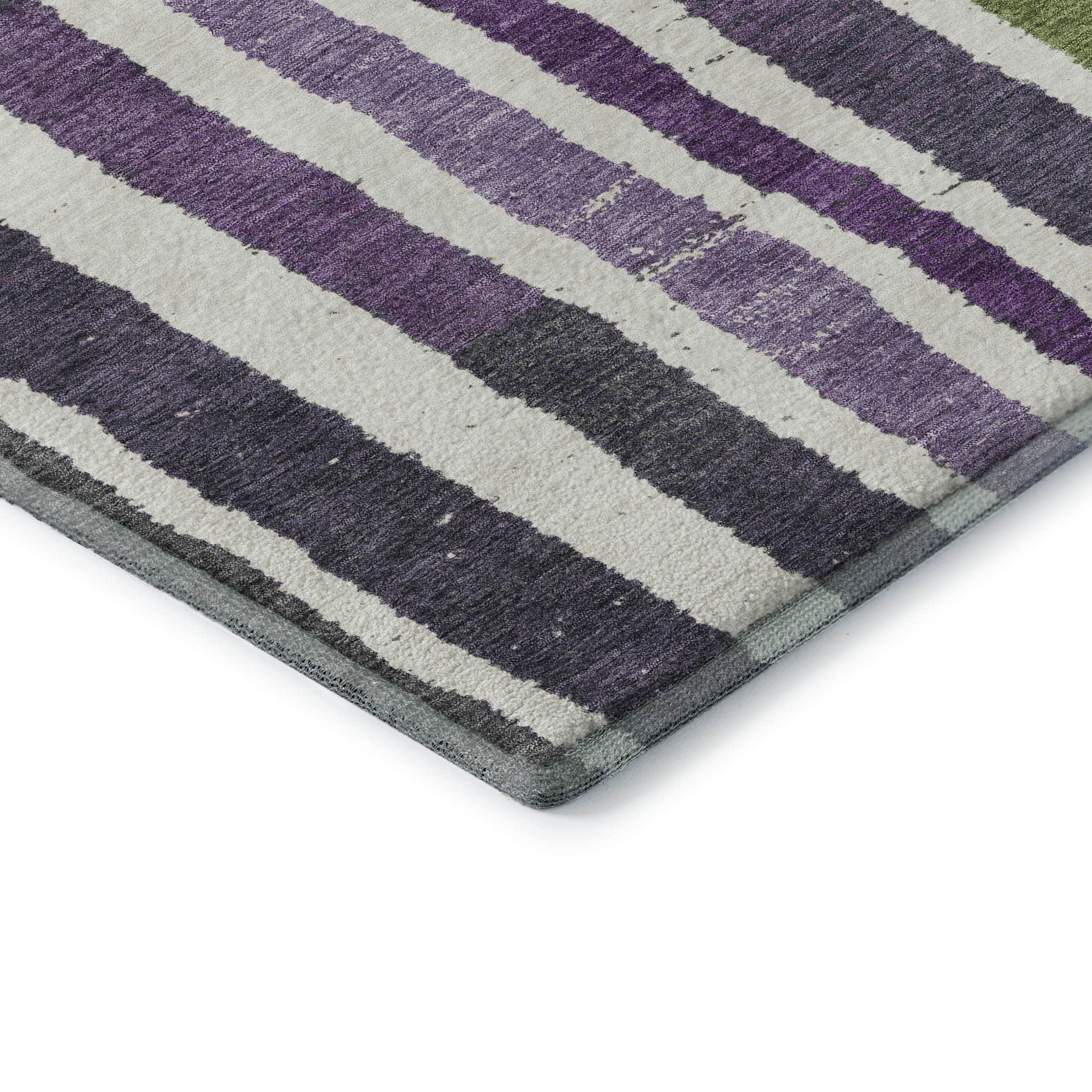 Kotor Machine Washable Transitional Gray Rug 1'8" x 2'6" #shape_Rectangle