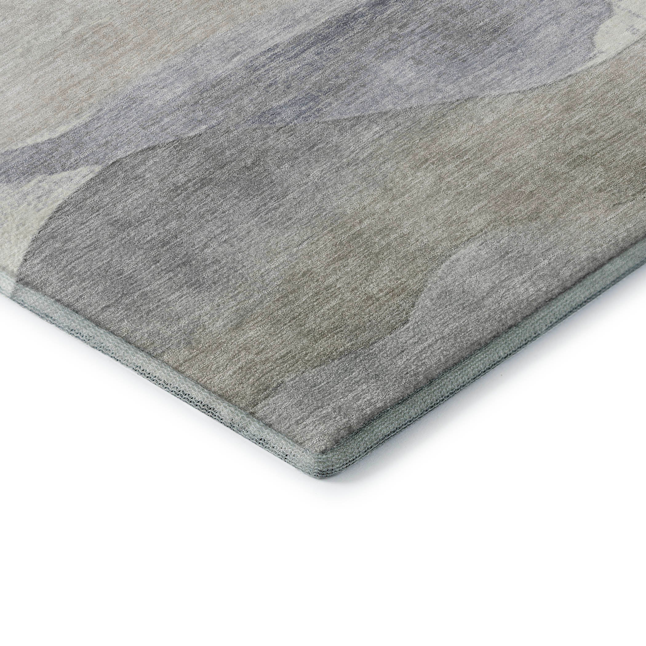 Lucerne Machine Washable Transitional Beige Brown Rug 1'8" x 2'6" #shape_Rectangle