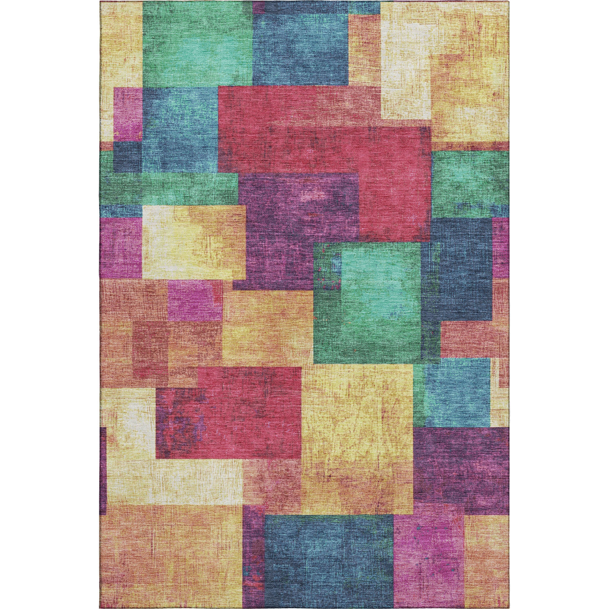 Luang Prabang Machine Washable Traditional Gold Rug 2'6" x 3'10" #shape_Rectangle