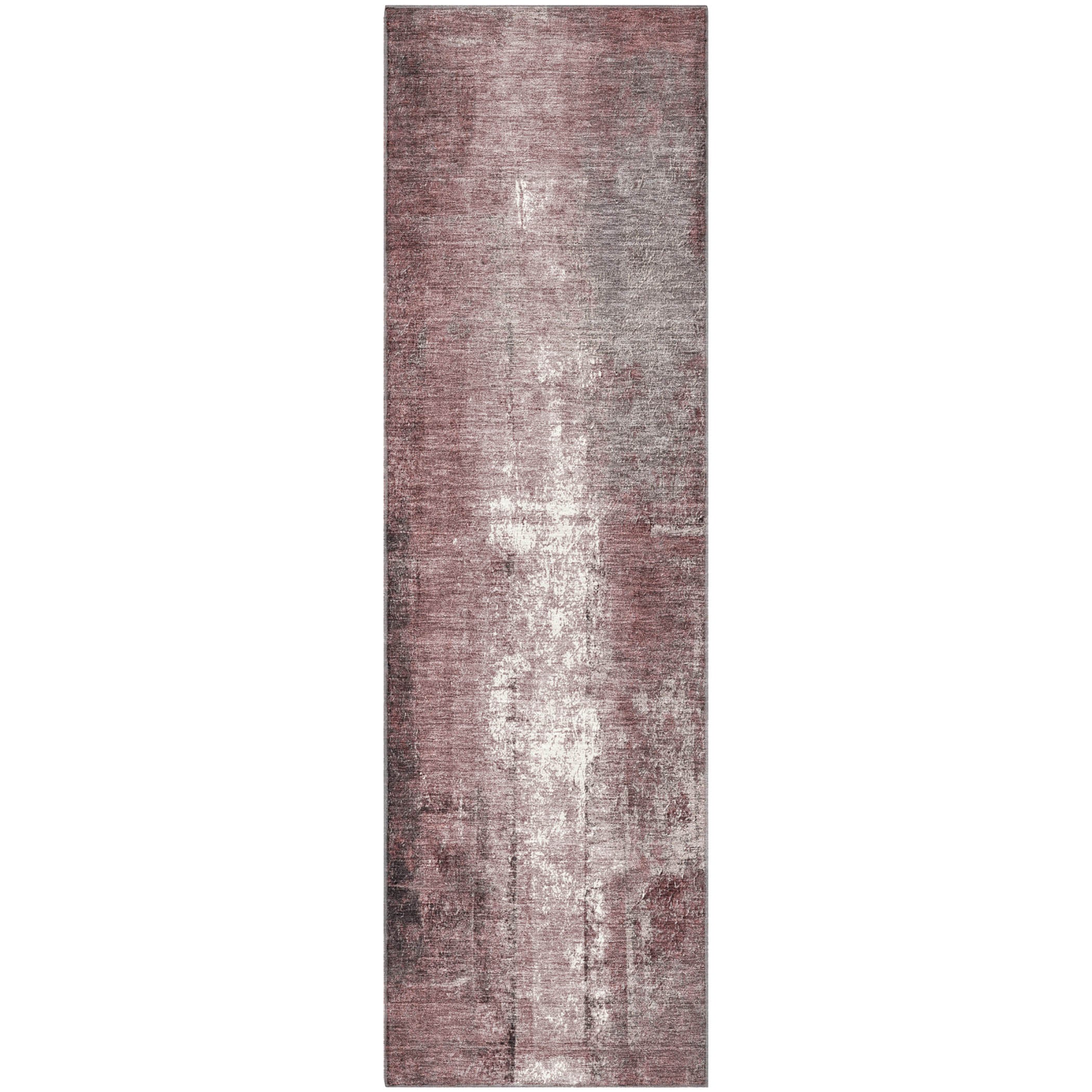 Mdina Machine Washable Transitional Blush Pink Rug 2'3" x 7'6" #shape_Runner