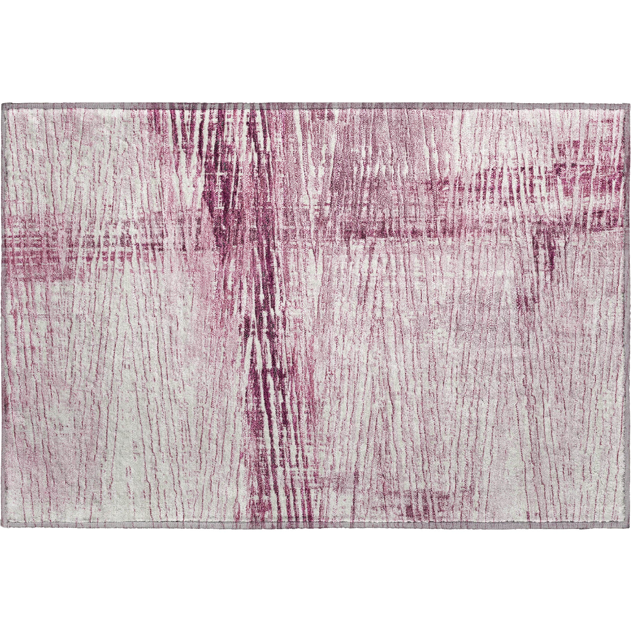 Dubrovnik Machine Washable Transitional Blush Pink Rug 1'8" x 2'6" #shape_Rectangle
