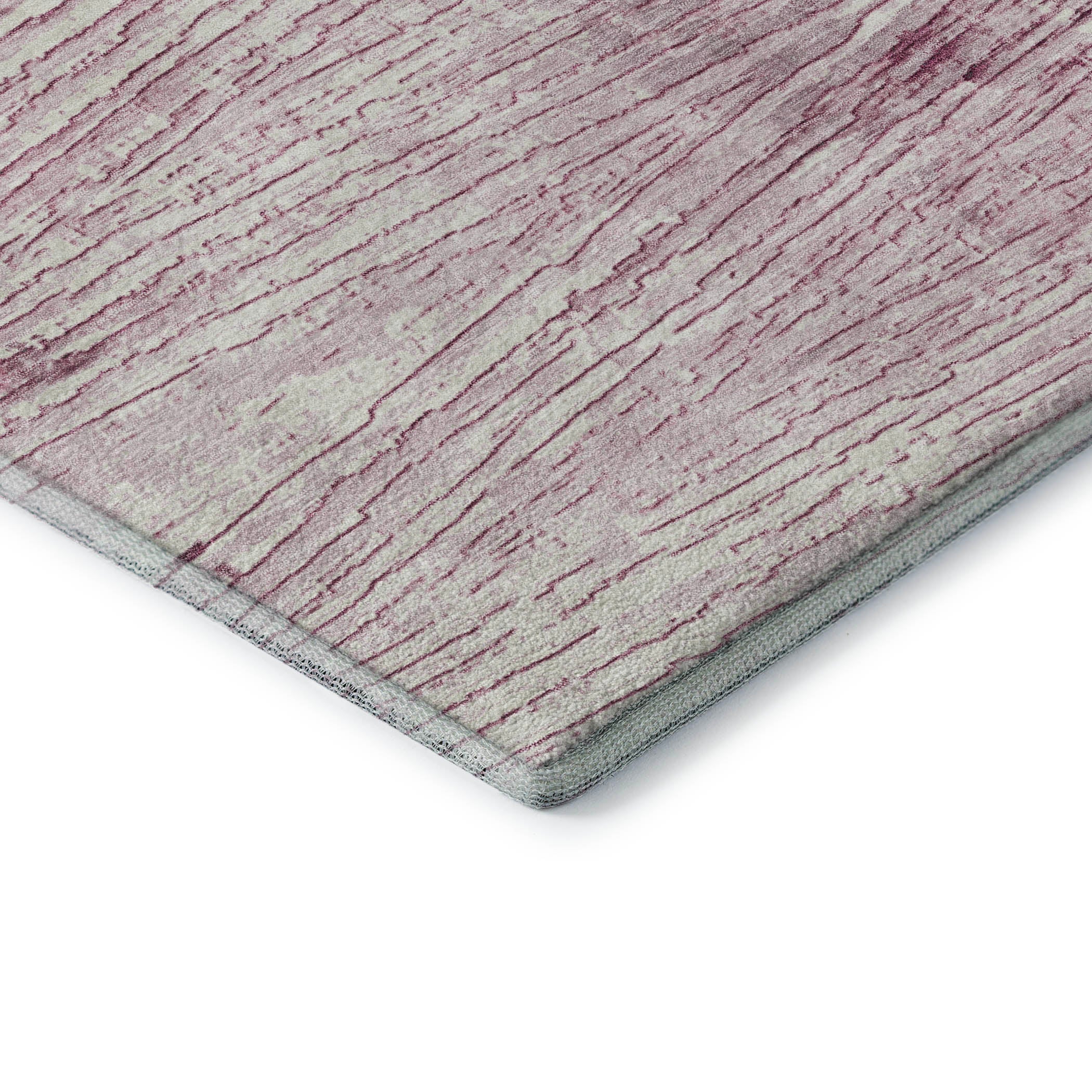Dubrovnik Machine Washable Transitional Blush Pink Rug 1'8" x 2'6" #shape_Rectangle