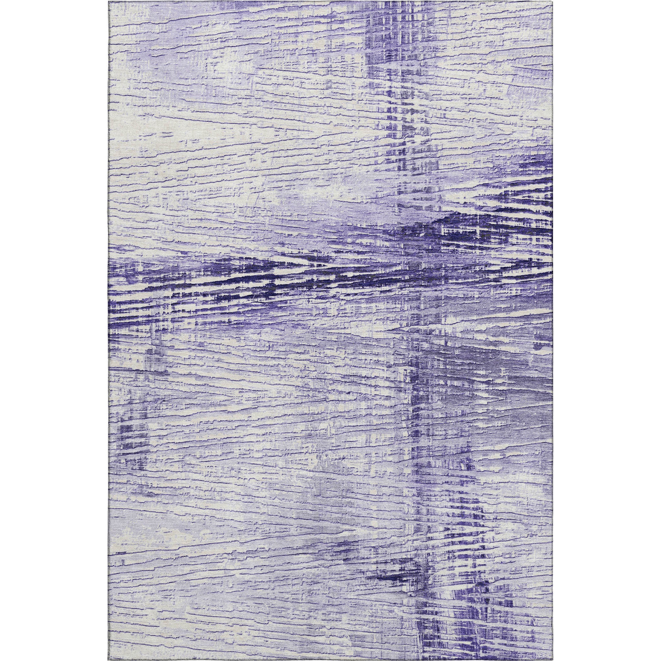 Dubrovnik Machine Washable Transitional Lavender Purple Rug 2'6" x 3'10" #shape_Rectangle