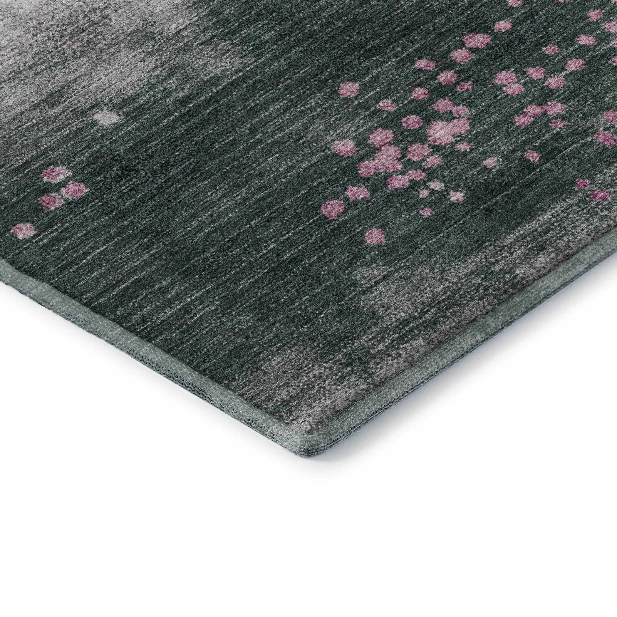 Salzburg Machine Washable Transitional Blush Pink Rug 1'8" x 2'6" #shape_Rectangle