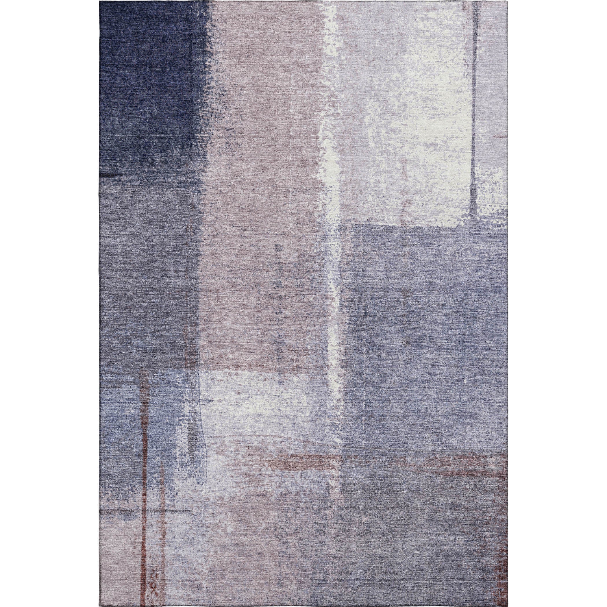 Tbilisi Machine Washable Transitional Lavender Purple Rug 2'6" x 3'10" #shape_Rectangle