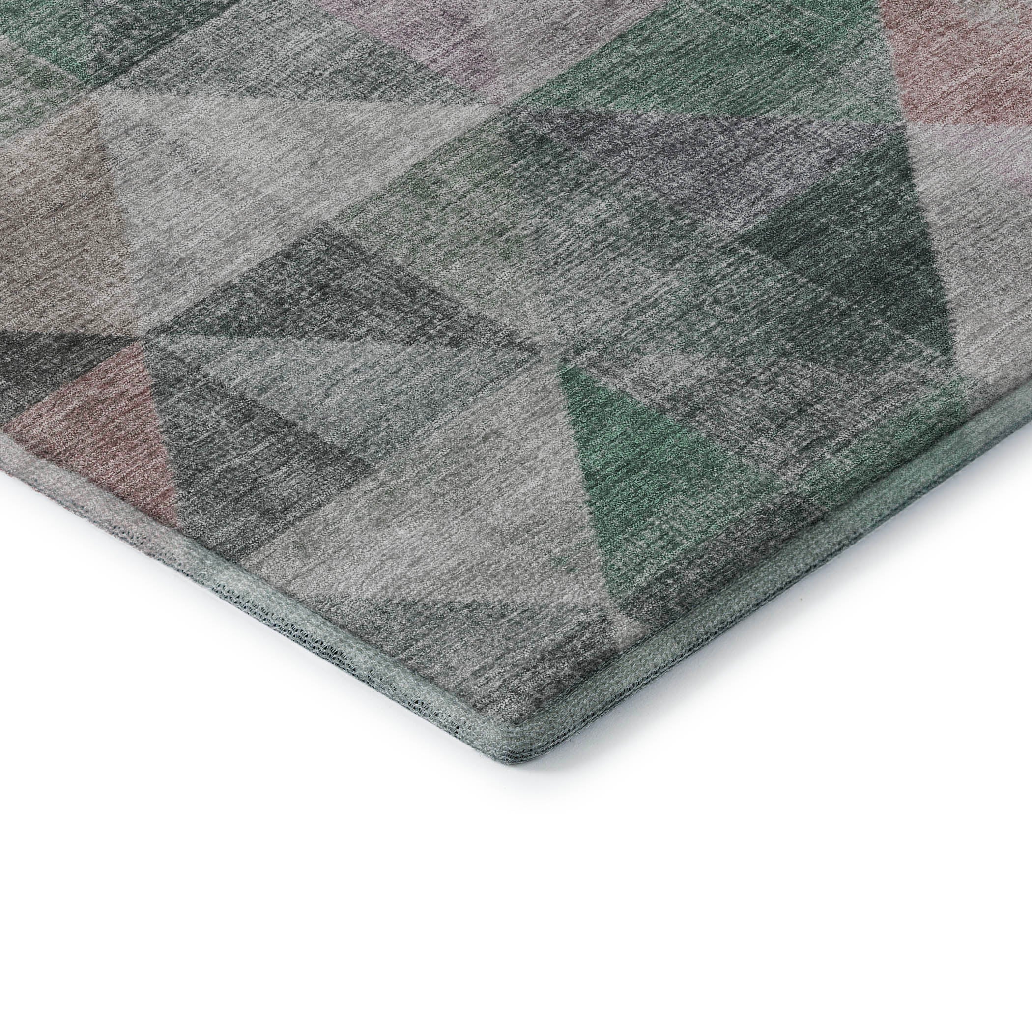 Lisbon Machine Washable Transitional Blush Pink Rug 1'8" x 2'6" #shape_Rectangle
