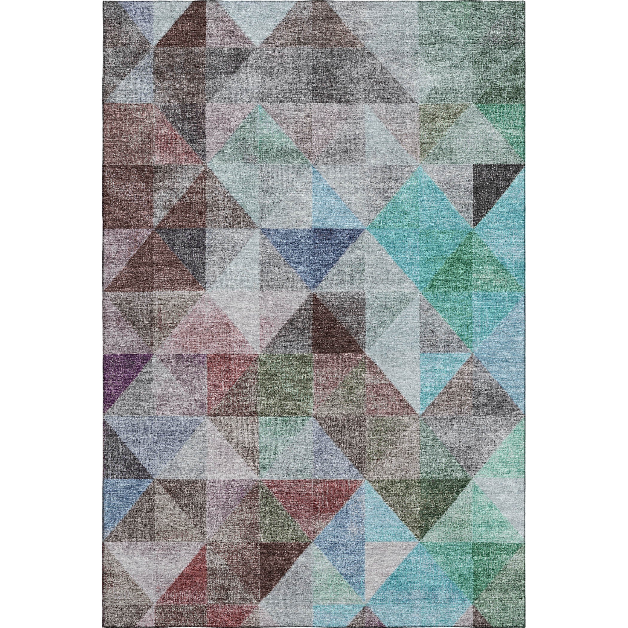 Lisbon Machine Washable Transitional Silver Gray Rug 2'6" x 3'10" #shape_Rectangle
