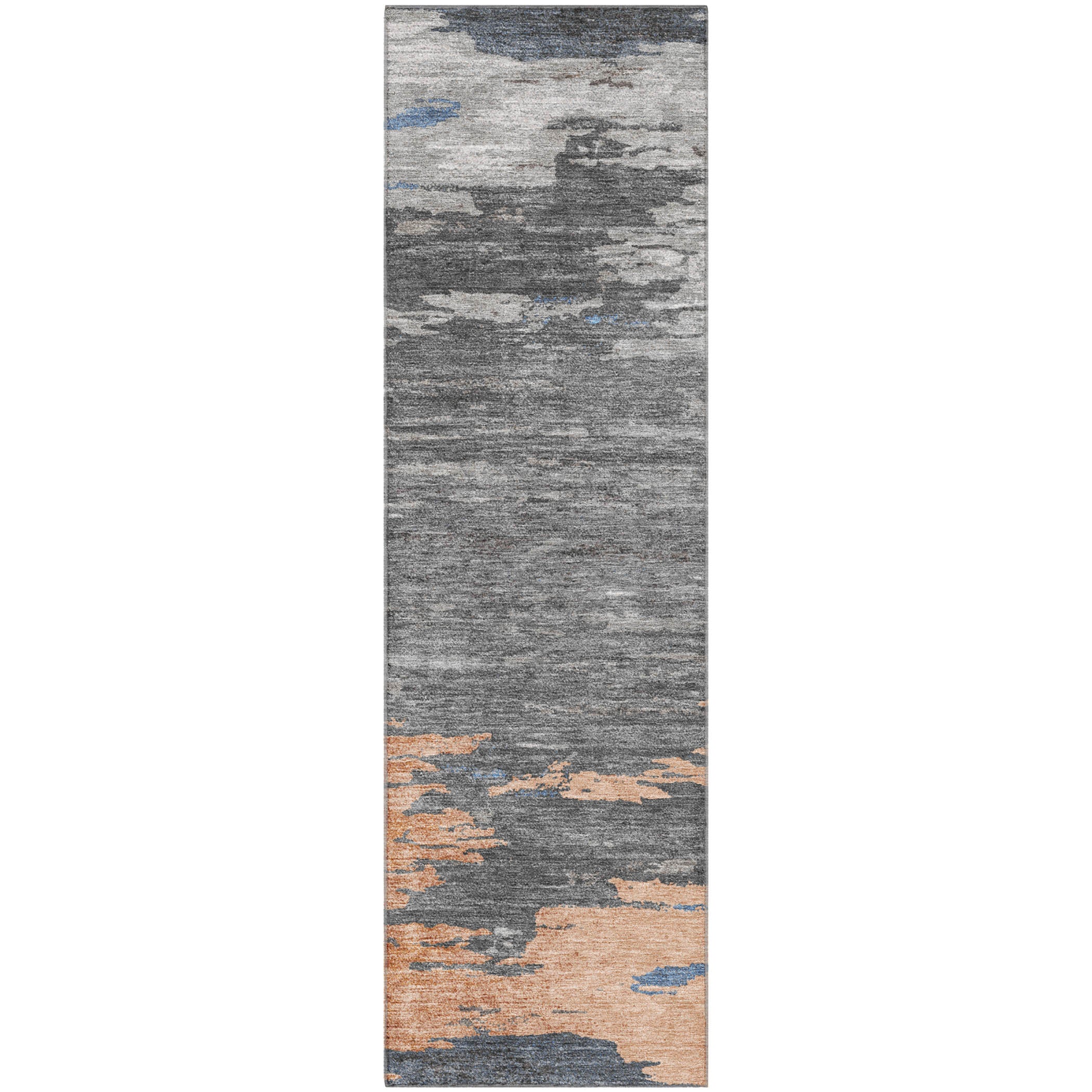 Jaipur Machine Washable Transitional Paprika Orange Rug 2'3" x 7'6" #shape_Runner