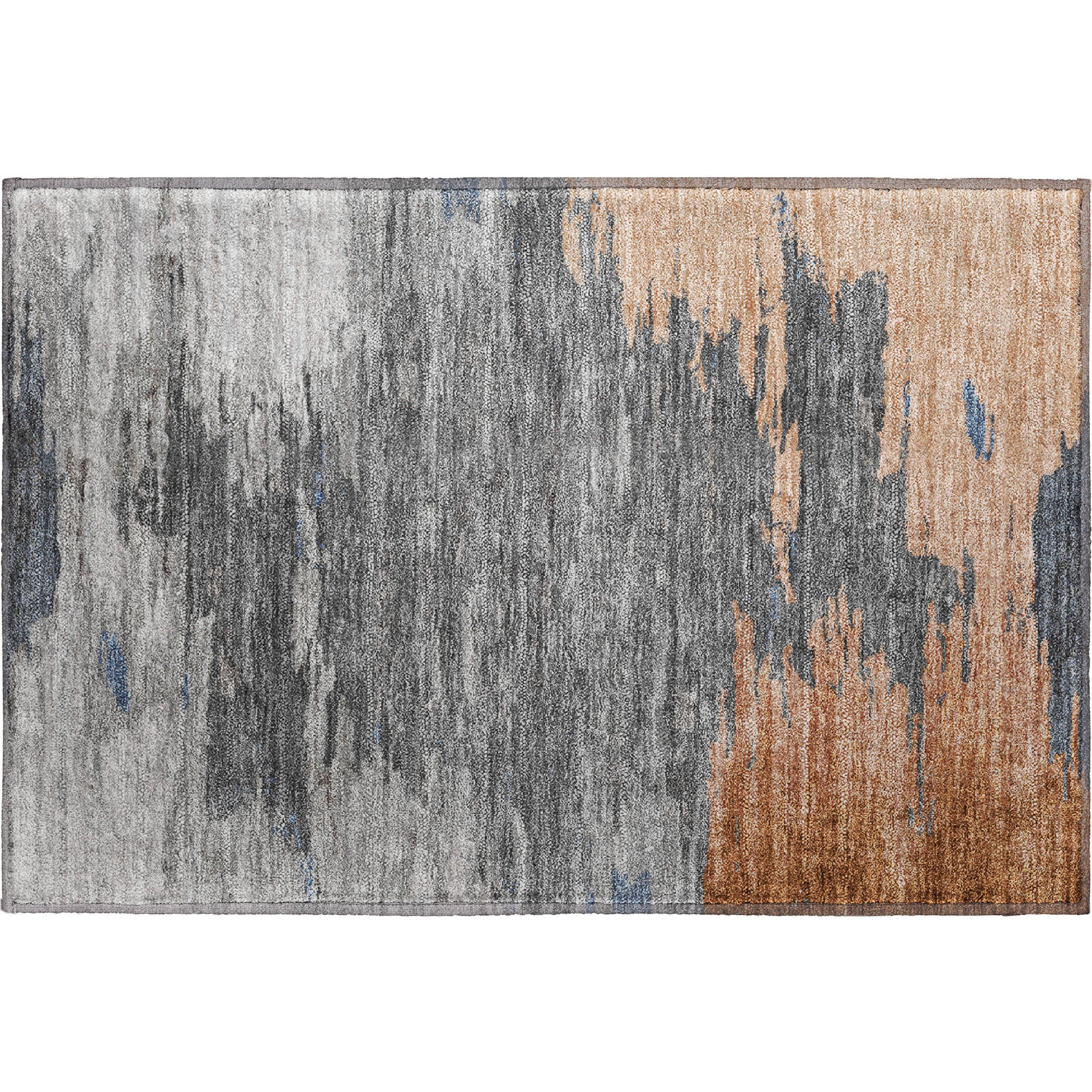 Jaipur Machine Washable Transitional Paprika Orange Rug 1'8" x 2'6" #shape_Rectangle