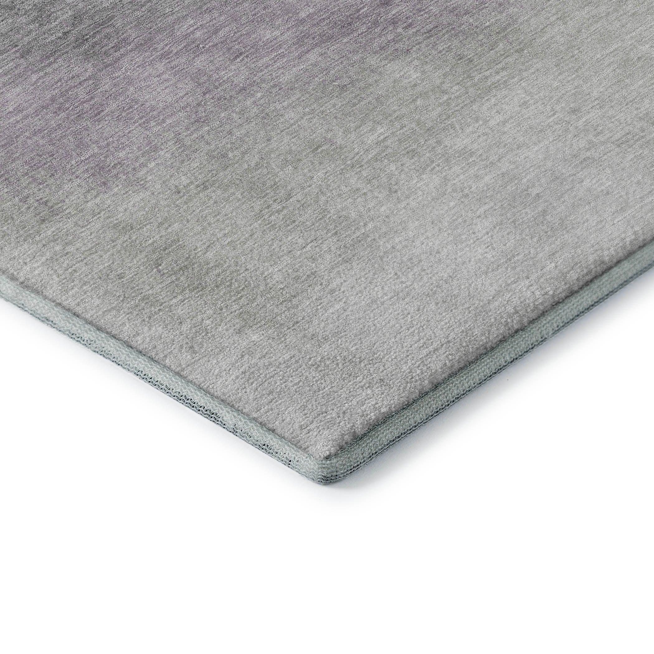 Mdina Machine Washable Transitional Lavender Purple Rug 1'8" x 2'6" #shape_Rectangle