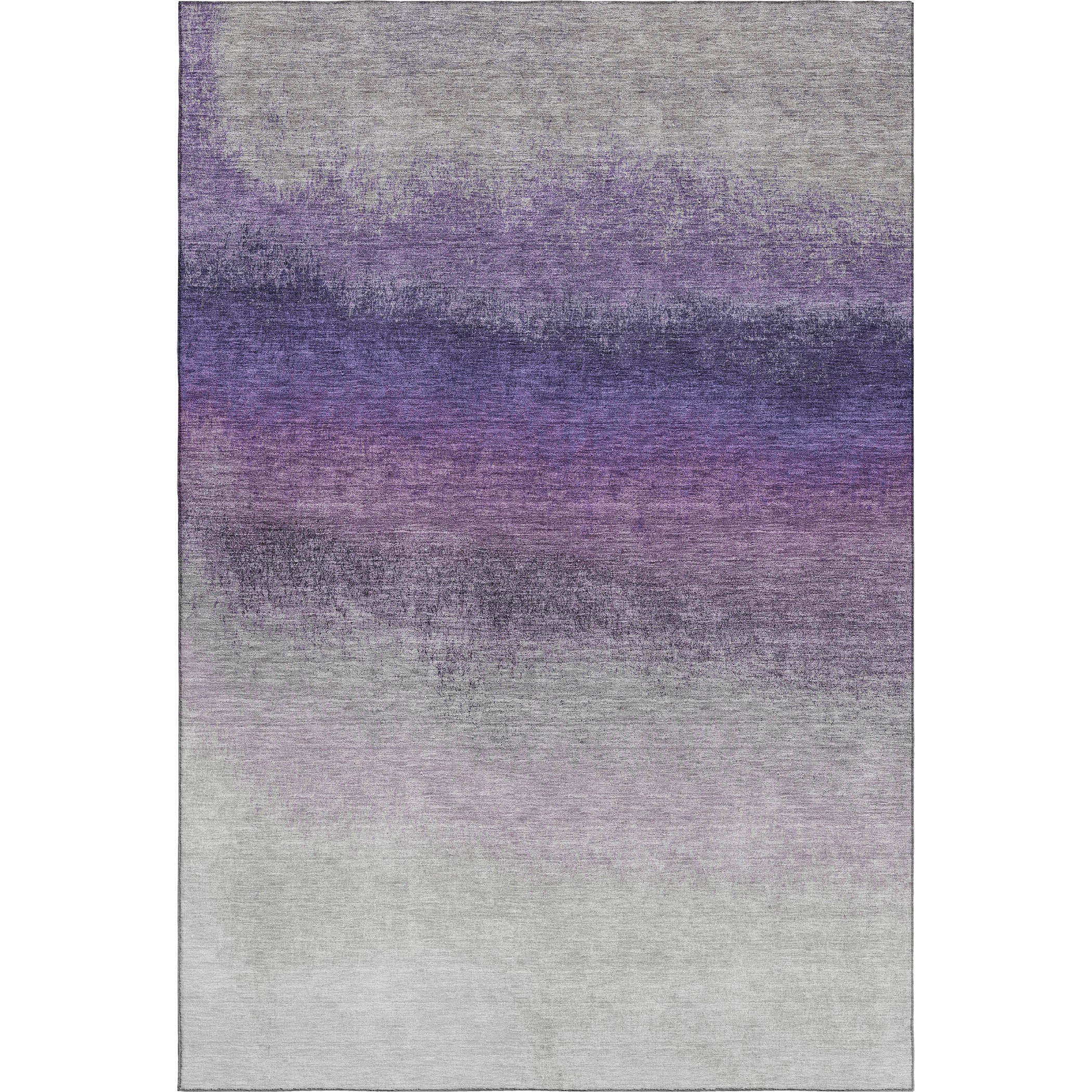 Mdina Machine Washable Transitional Lavender Purple Rug 2'6" x 3'10" #shape_Rectangle