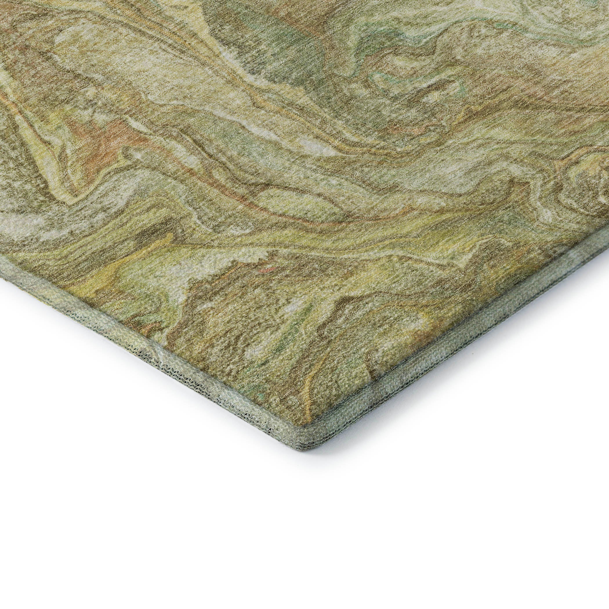 Athens Machine Washable Transitional Gold Rug 1'8" x 2'6" #shape_Rectangle