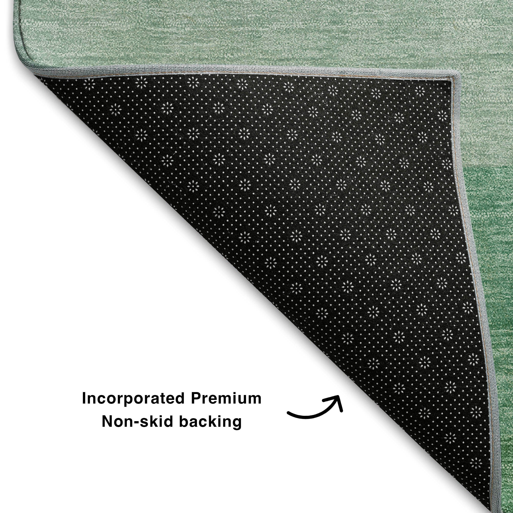 Kyoto Machine Washable Transitional Teal Rug 1'8" x 2'6" #shape_Rectangle