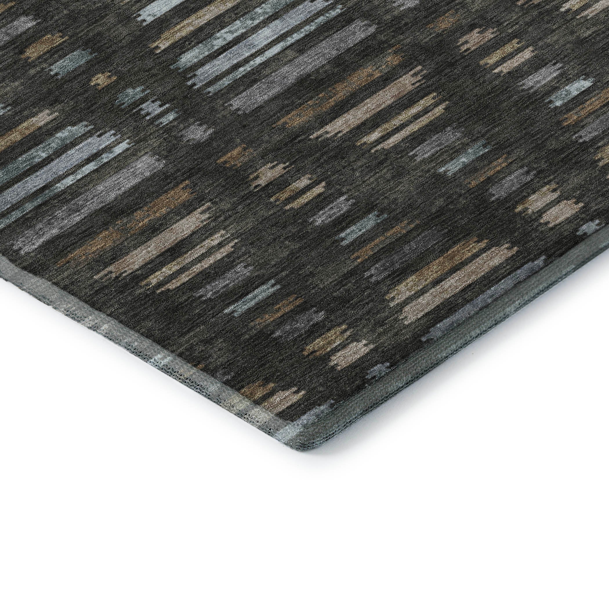 Jaipur Machine Washable Transitional Coffee Brown Rug 1'8" x 2'6" #shape_Rectangle