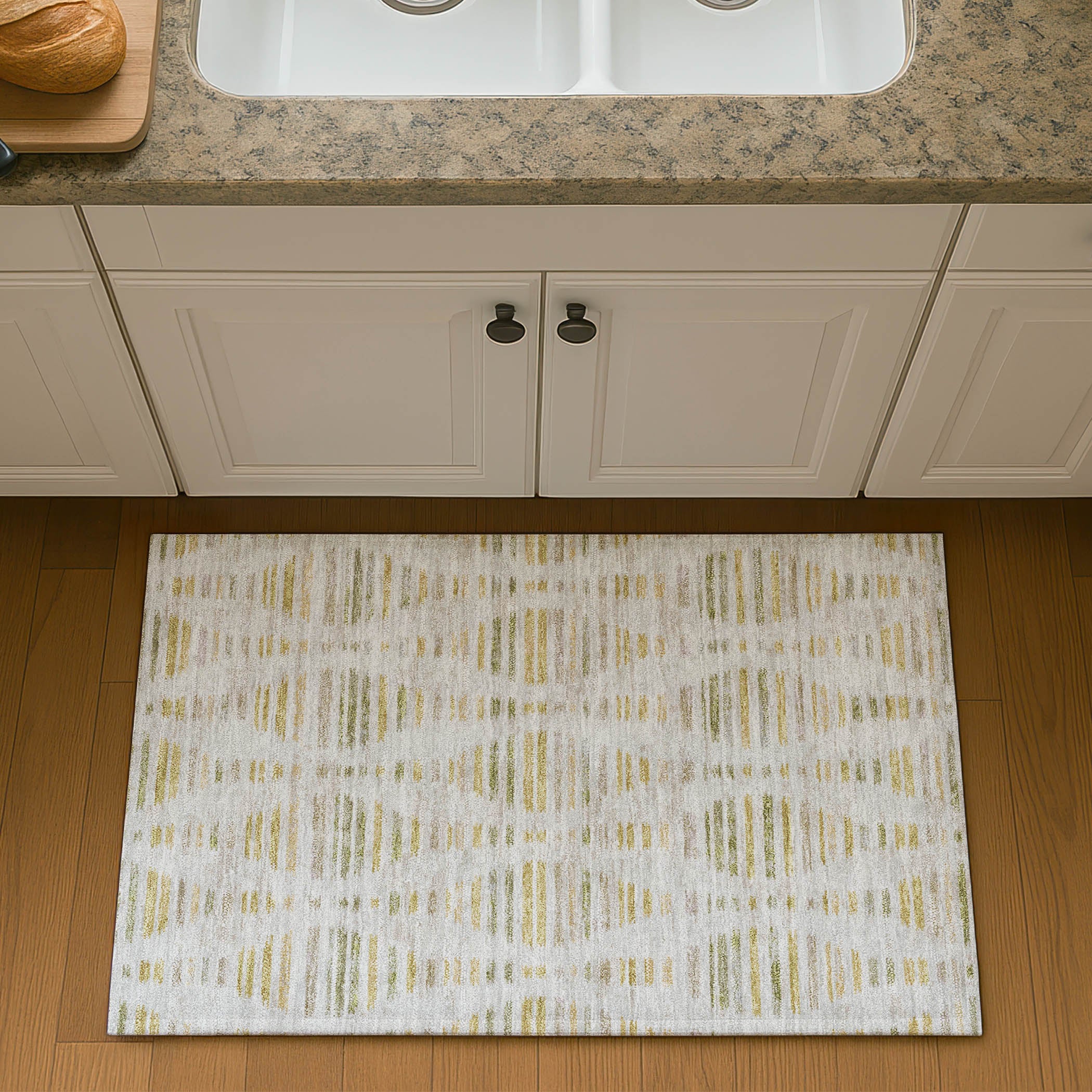 Jaipur Machine Washable Transitional Ivory Rug 1'8" x 2'6" #shape_Rectangle