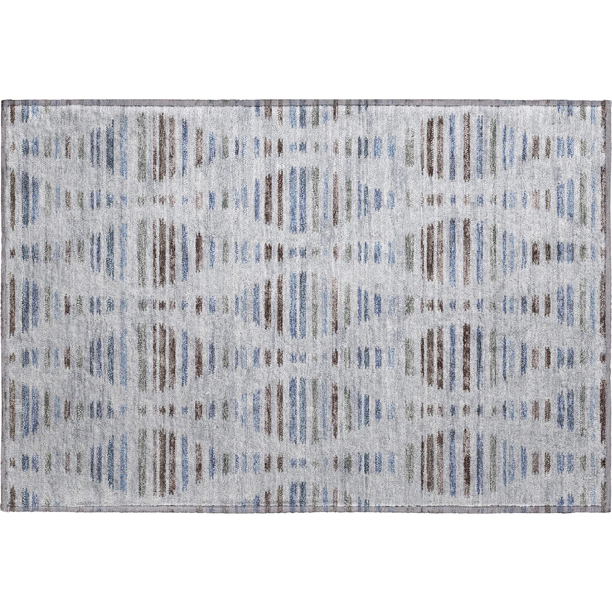 Jaipur Machine Washable Transitional Putty Ivory Rug 1'8" x 2'6" #shape_Rectangle