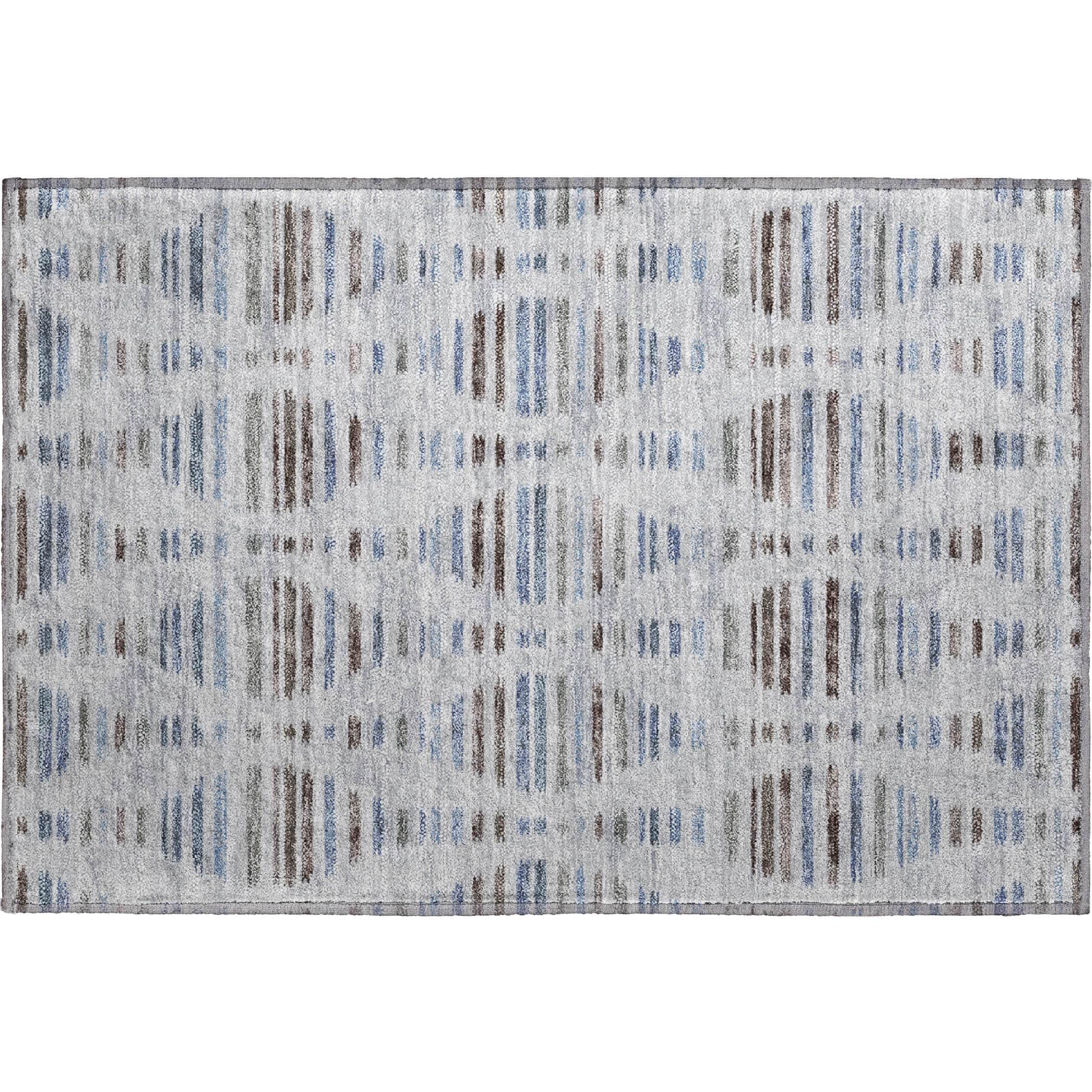 Jaipur Machine Washable Transitional Putty Ivory Rug 1'8" x 2'6" #shape_Rectangle